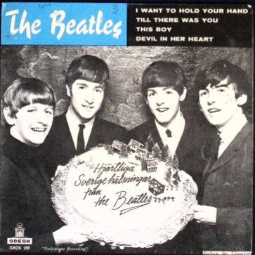 The Beatles - I Want To Hold Your Hand (Sweden)