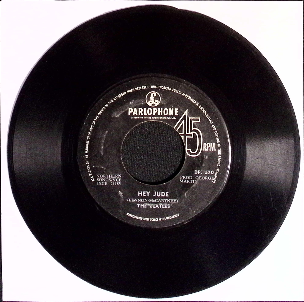 The Beatles - Hey Jude / Revolution (Jamaica)