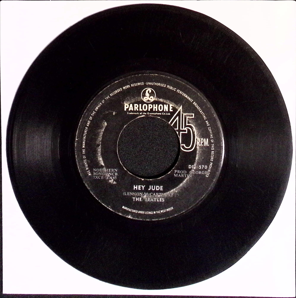 The Beatles - Hey Jude / Revolution (Jamaica)