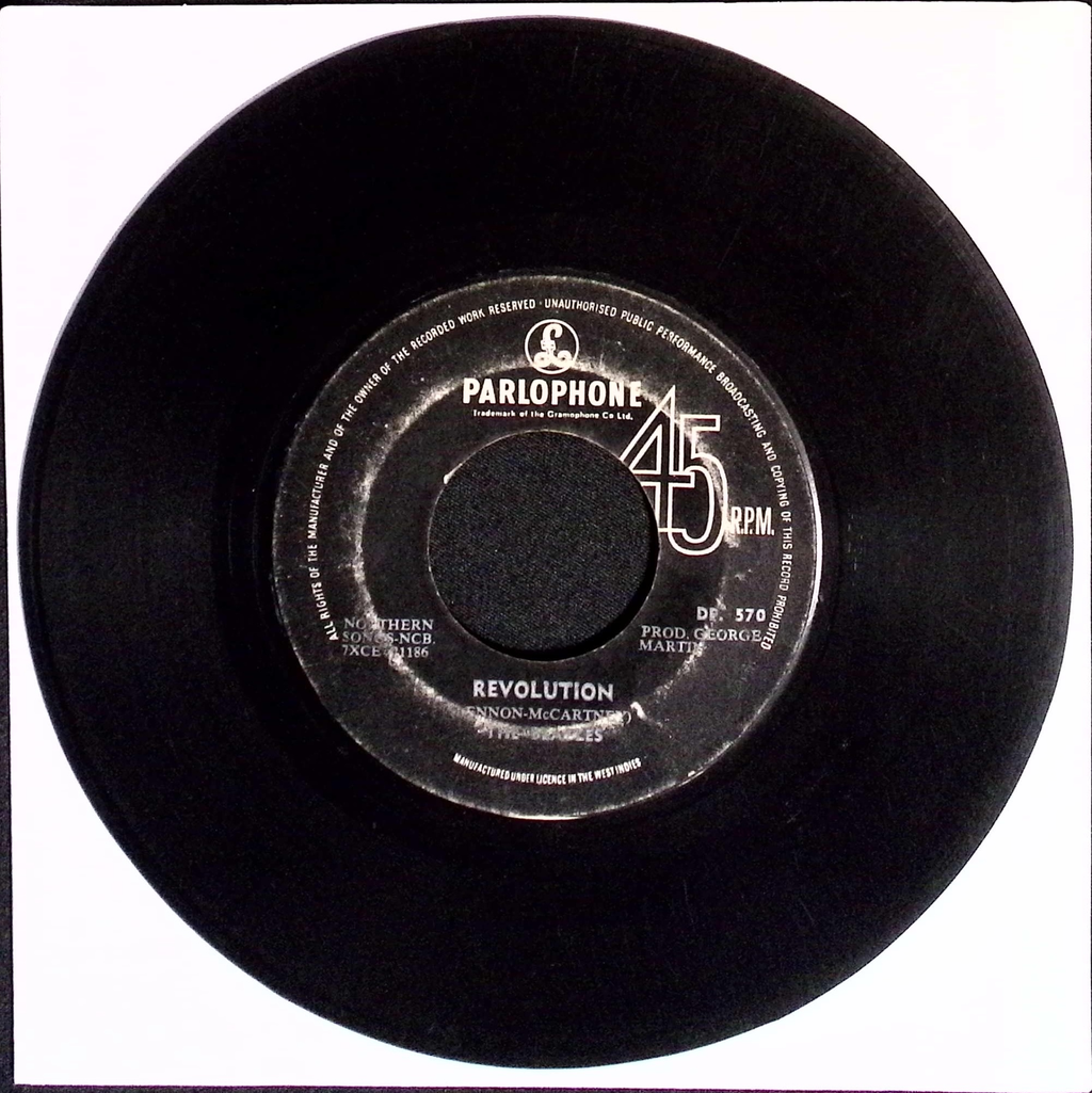 The Beatles - Hey Jude / Revolution (Jamaica)