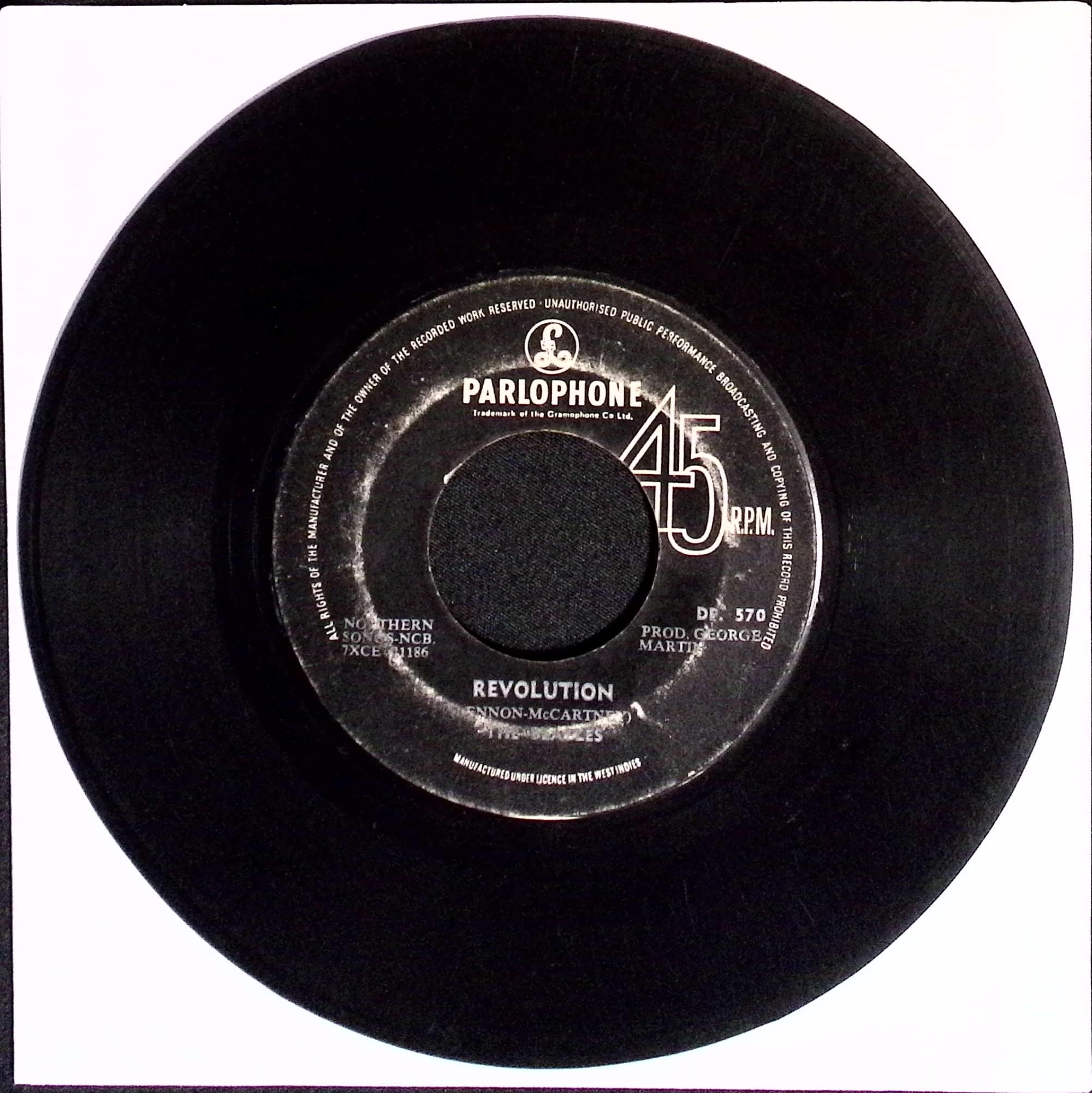 The Beatles - Hey Jude / Revolution (Jamaica)