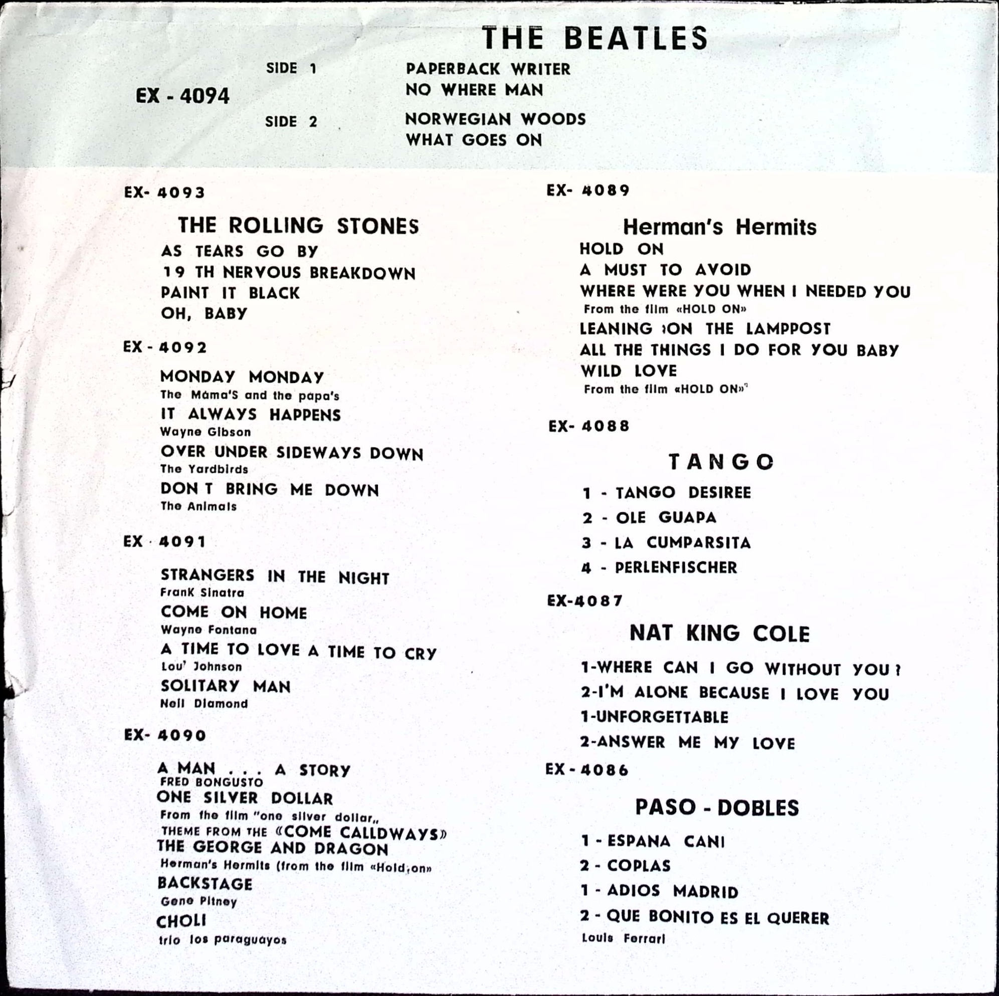 The Beatles - Paperback Writer (Iran)