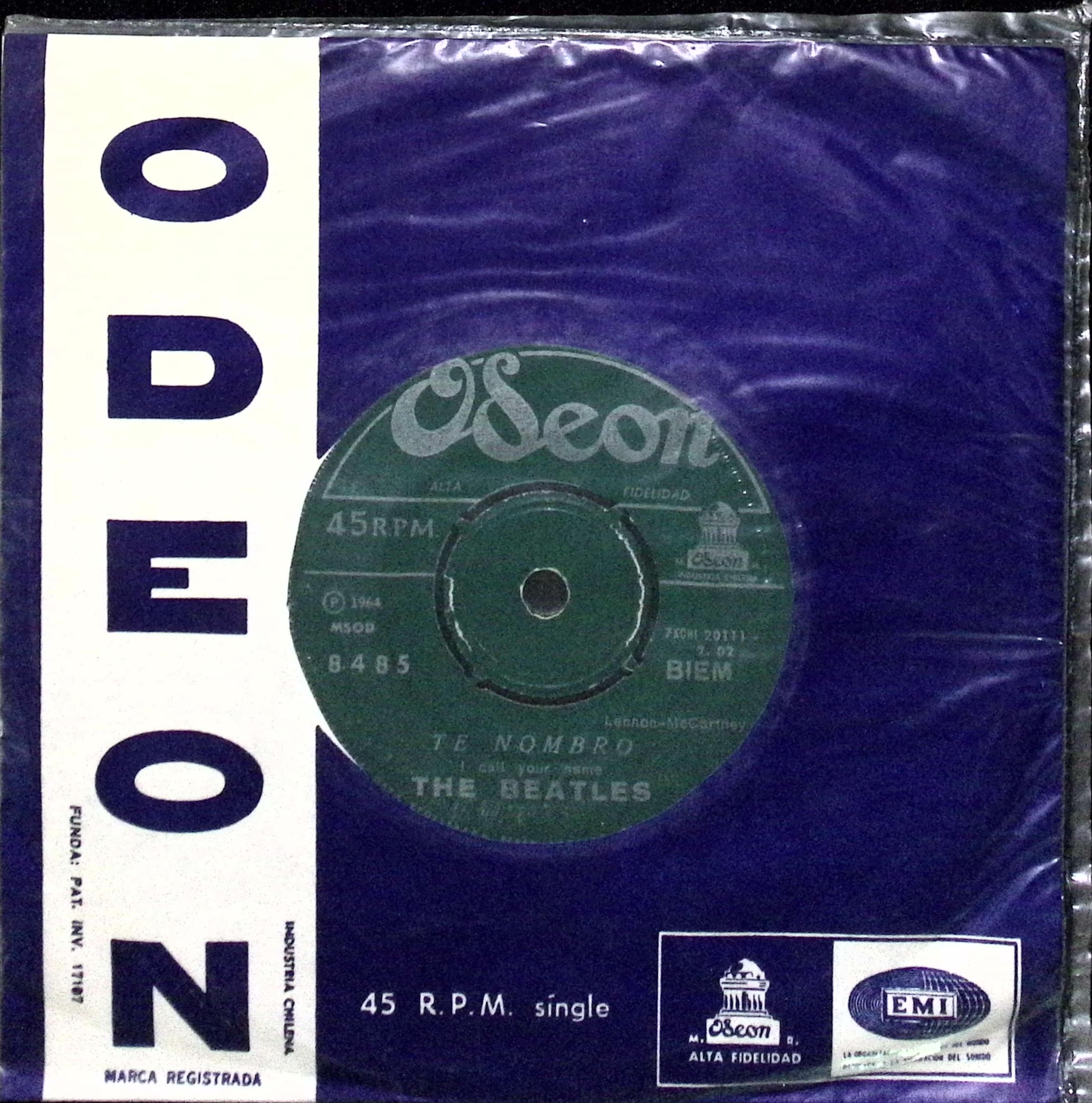 The Beatles - I Call Your Name (Chile)