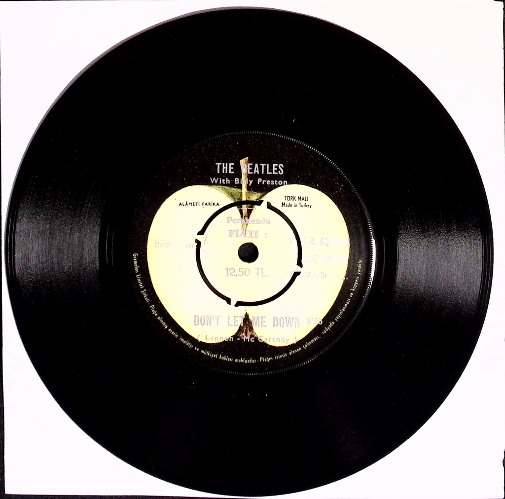 The Beatles - Get Back / Don’t Let Me Down (Turkey)