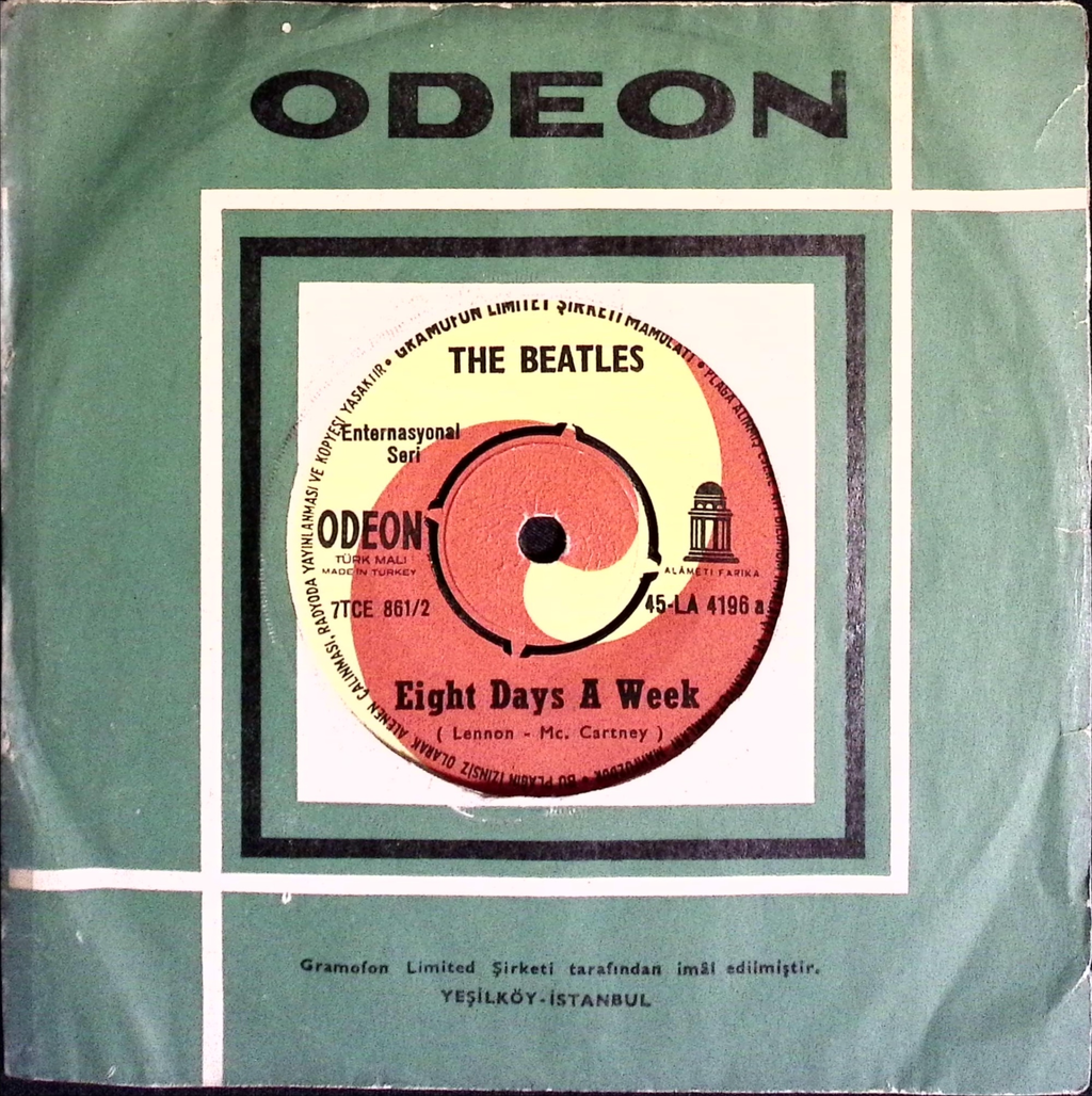 The Beatles - Eight Days A Week / Rock and Roll Music (Turkey)