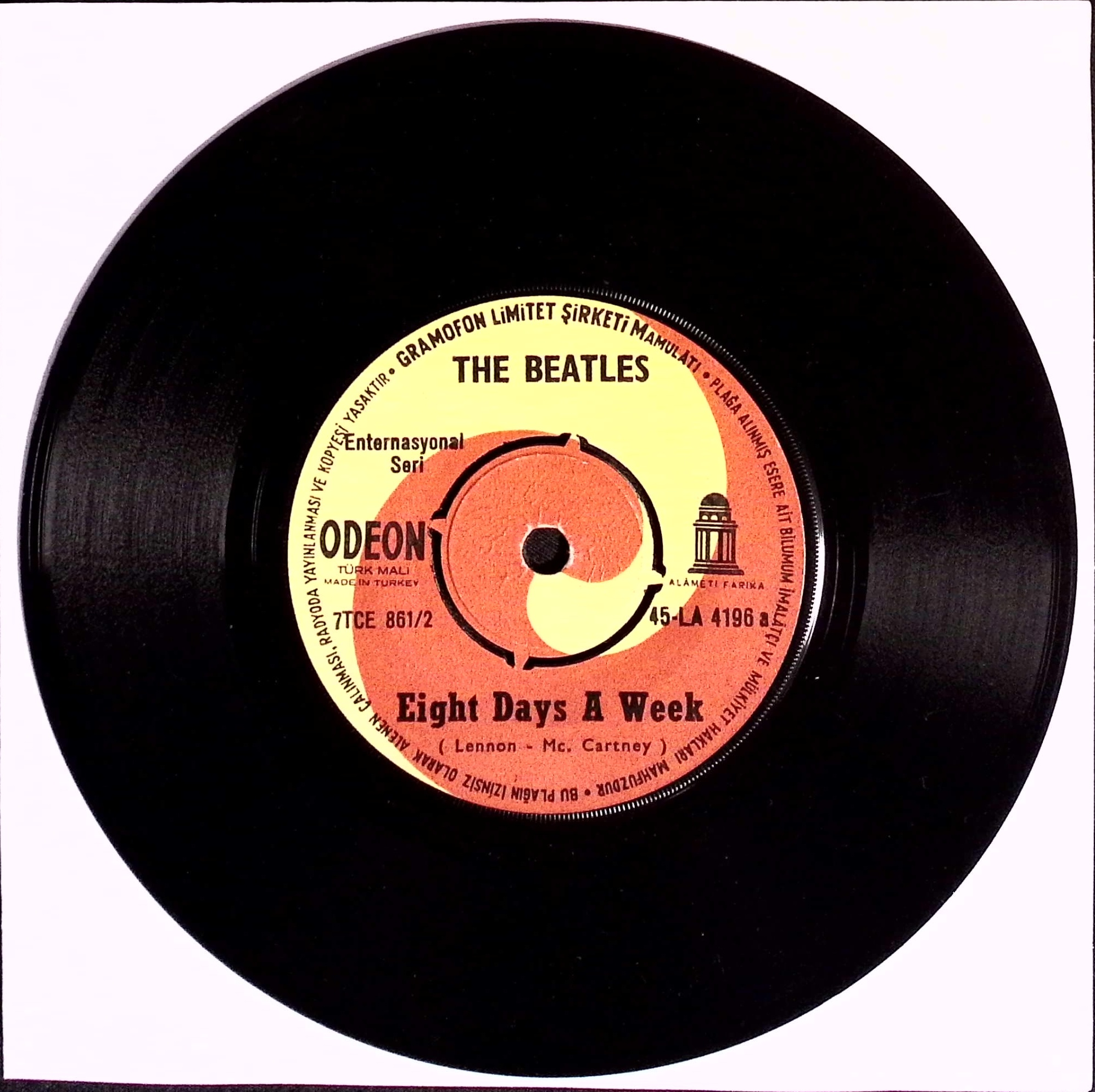 The Beatles - Eight Days A Week / Rock and Roll Music (Turkey)
