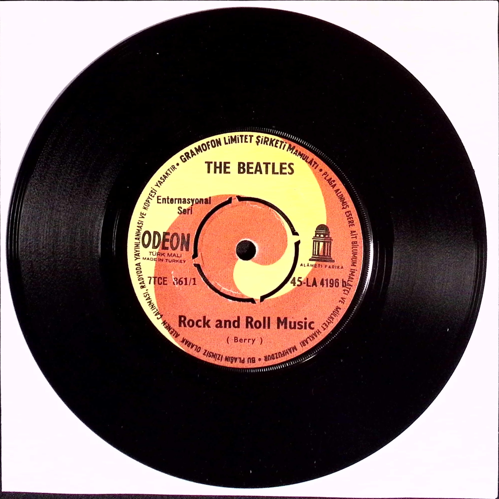 The Beatles - Eight Days A Week / Rock and Roll Music (Turkey)