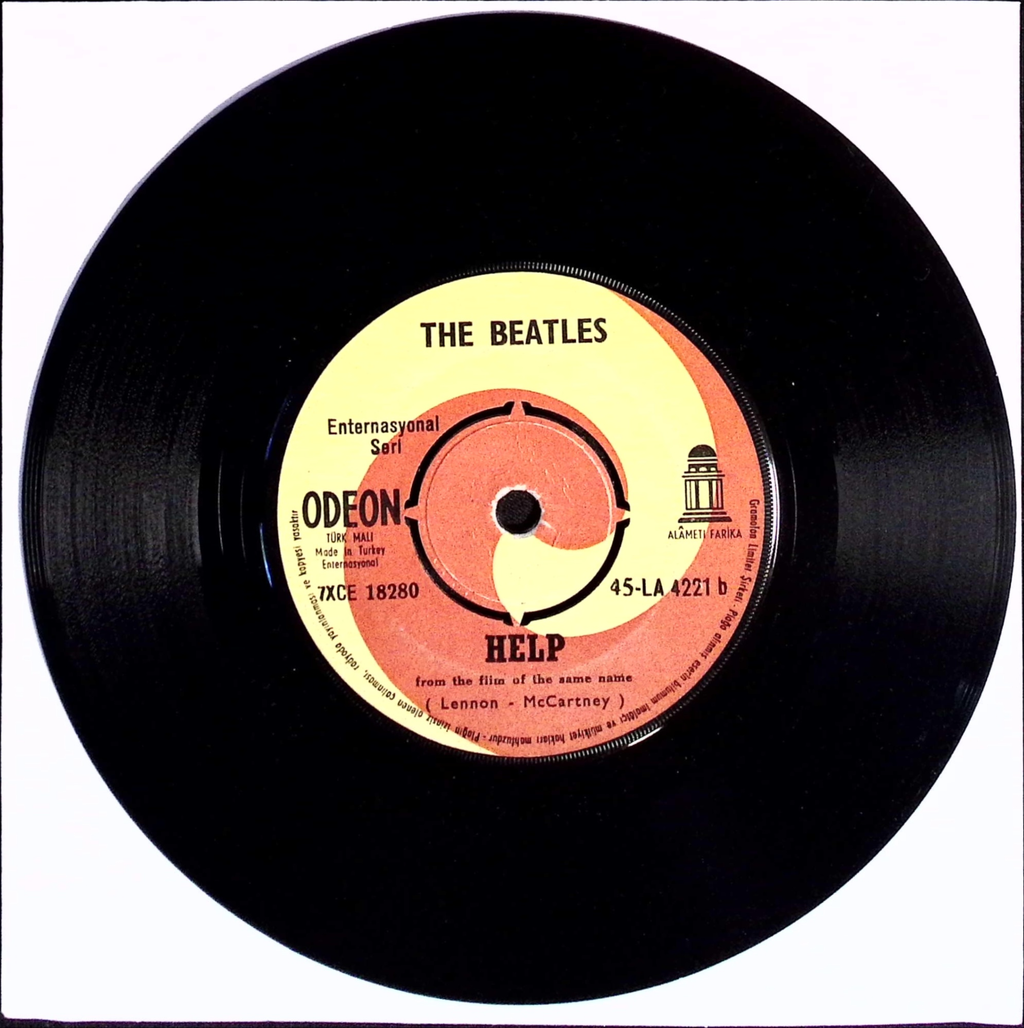 The Beatles - I Am Down / Help! (Turkey)