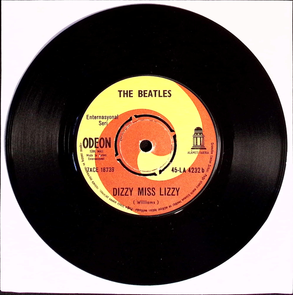 The Beatles - Yesterday / Dizzy Miss Lizzy (Turkey)