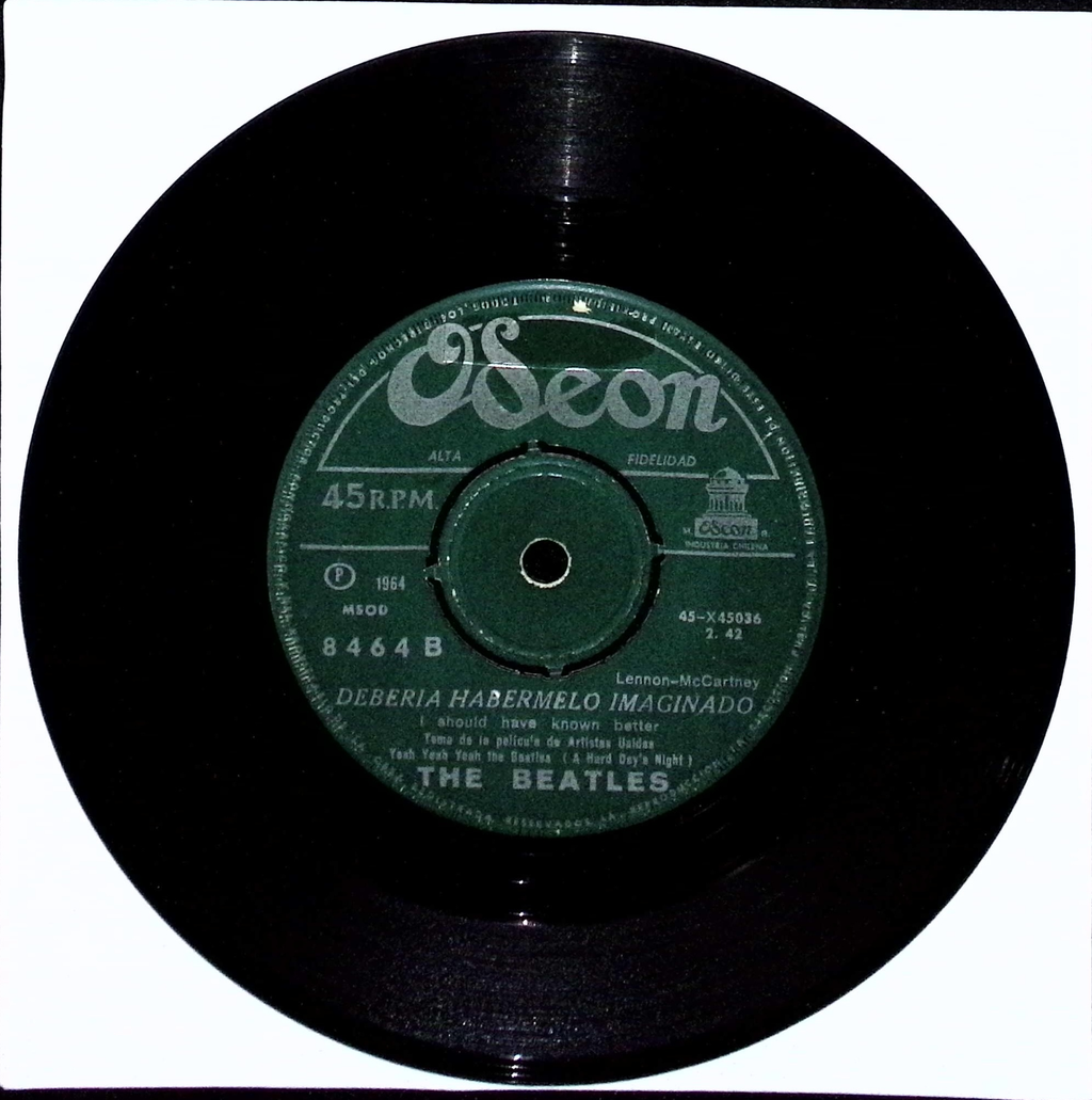 The Beatles - A Hard Day’s Night / I Should Have Known Better (Chile)