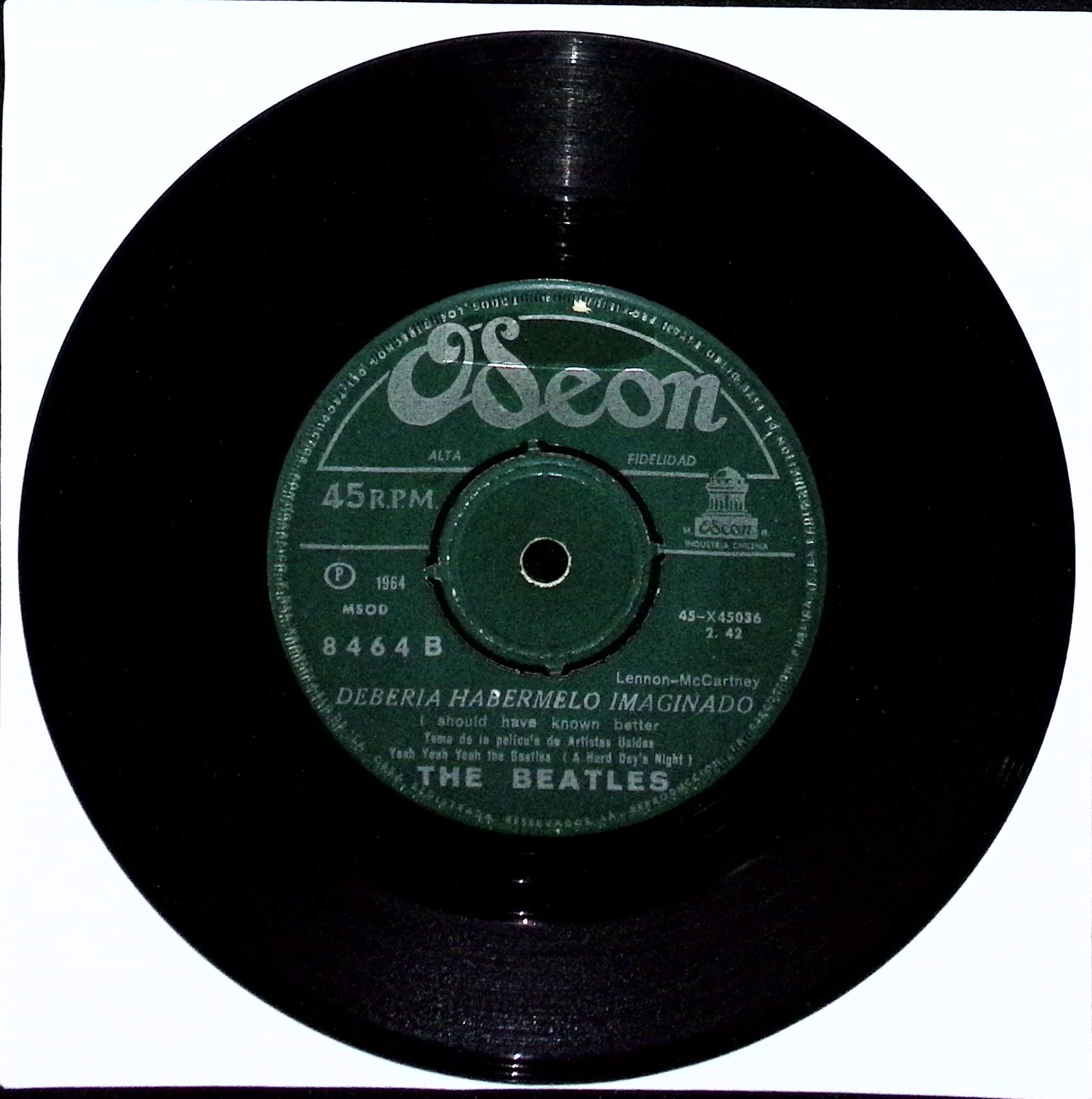 The Beatles - A Hard Day’s Night / I Should Have Known Better (Chile)