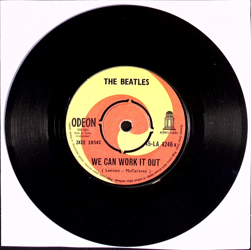 The Beatles - We Can Work It Out / Day Tripper (Turkey)