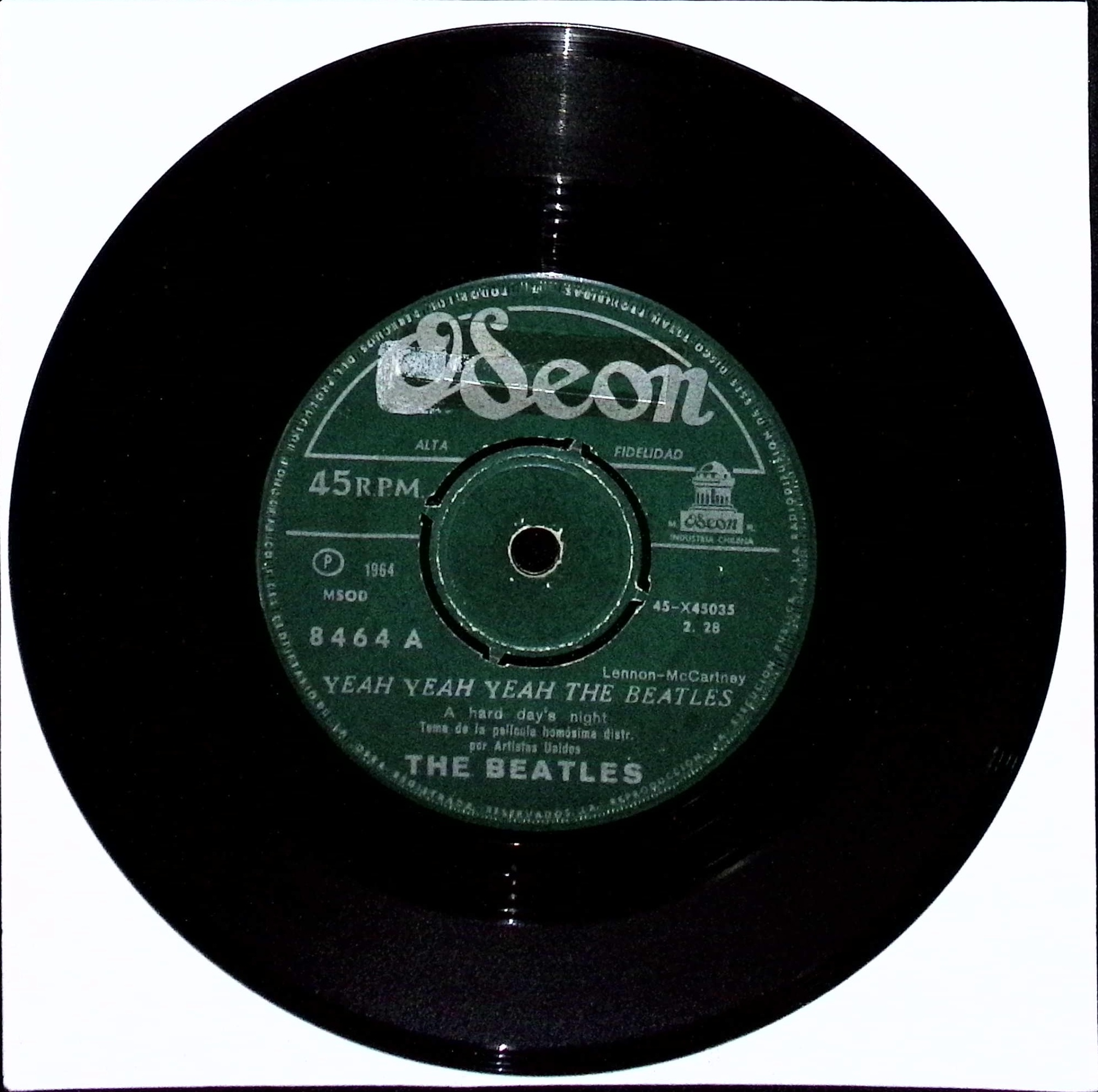 The Beatles - A Hard Day’s Night / I Should Have Known Better (Chile)