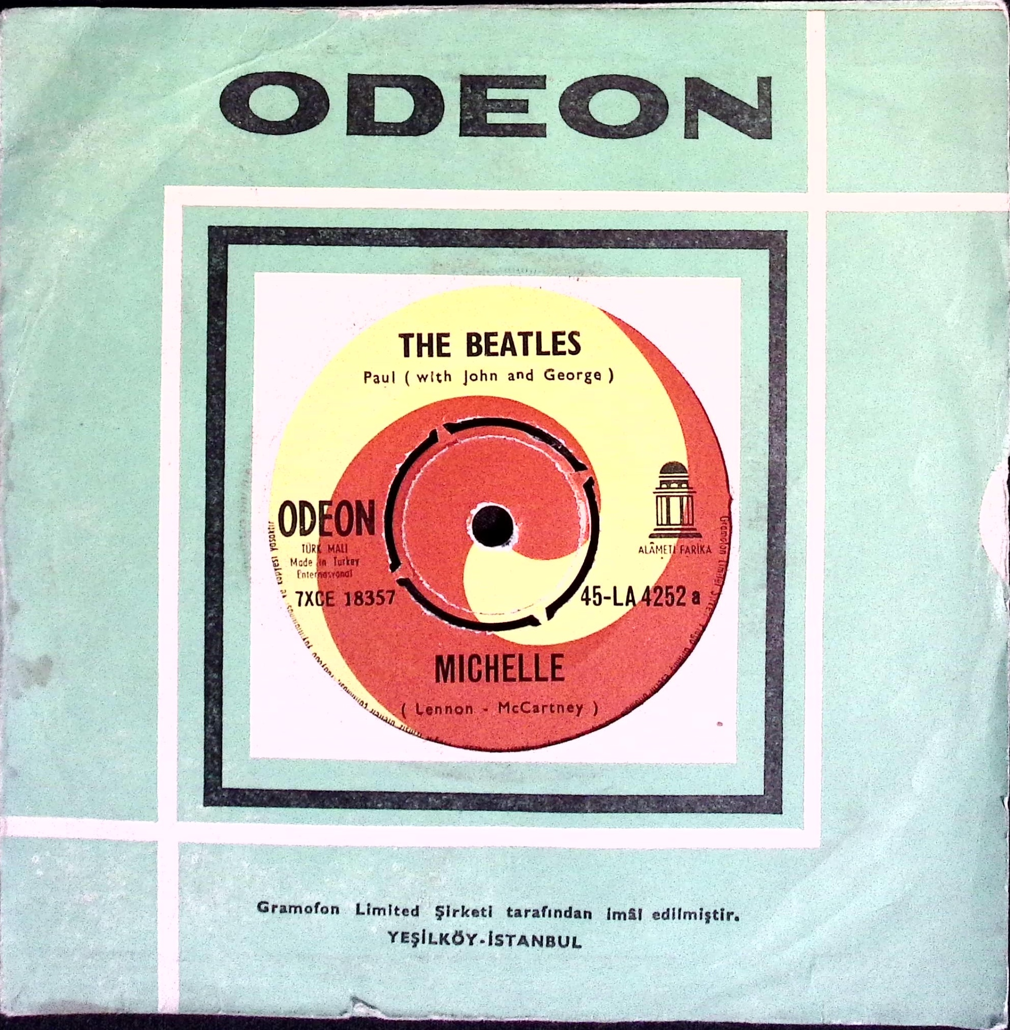 The Beatles - Michelle / Drive My Car (Turkey)