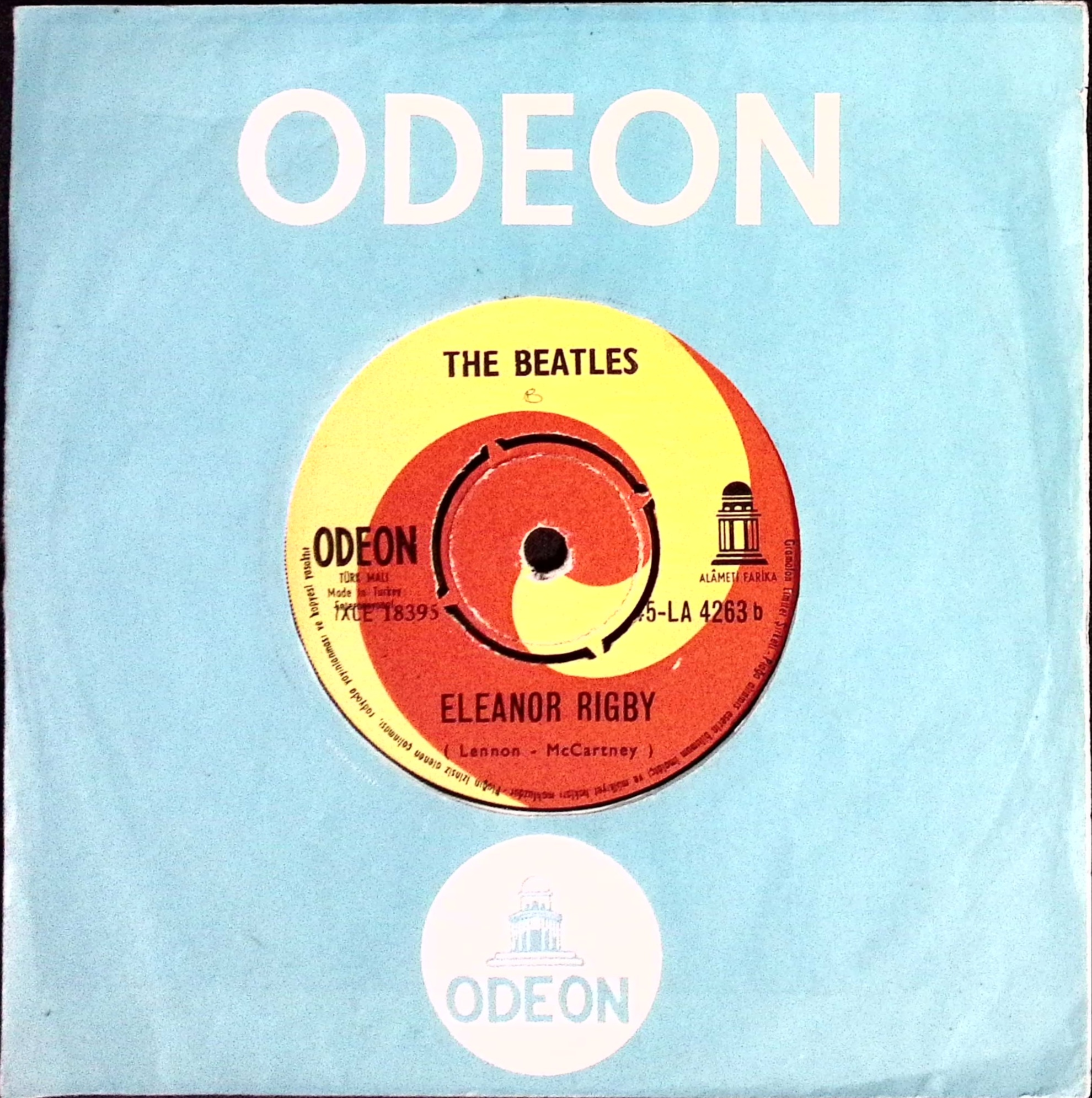 The Beatles - Yellow Submarine / Eleanor Rigby (Turkey)