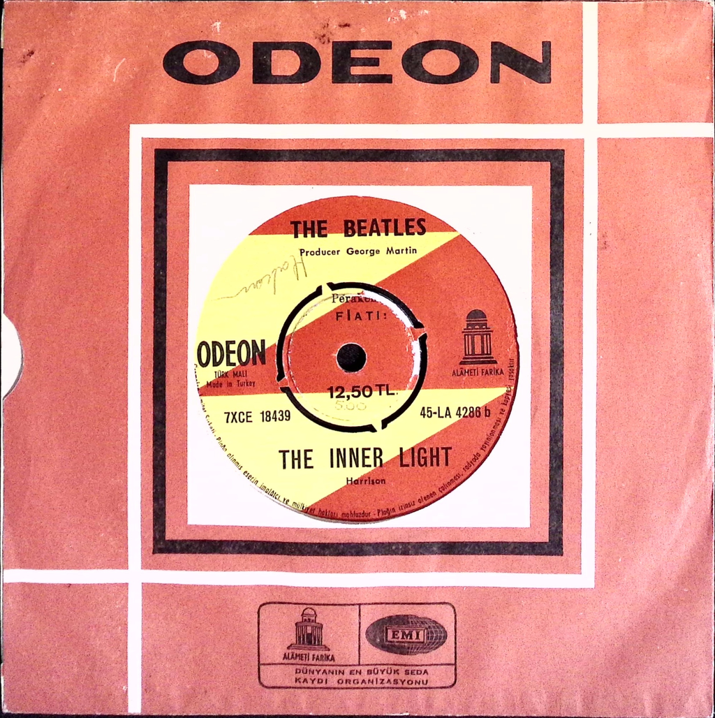 The Beatles - Lady Madonna / The Inner Light (Turkey)