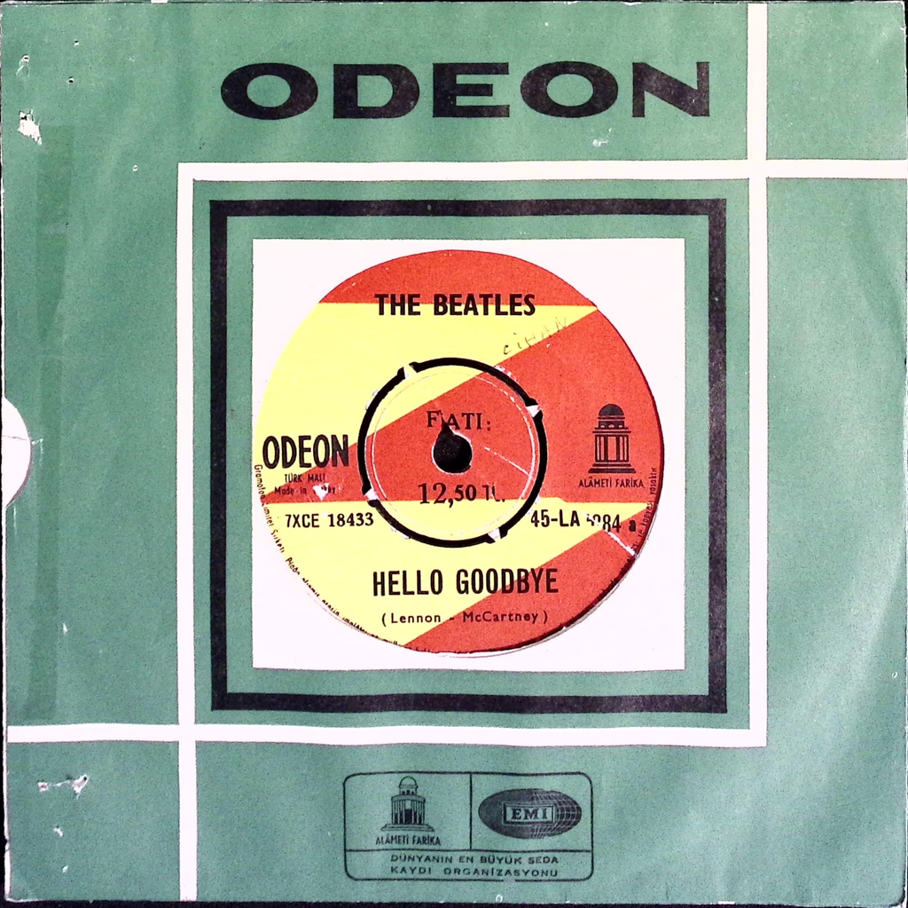 The Beatles - Hello Goodbye / I Am the Walrus (Turkey)