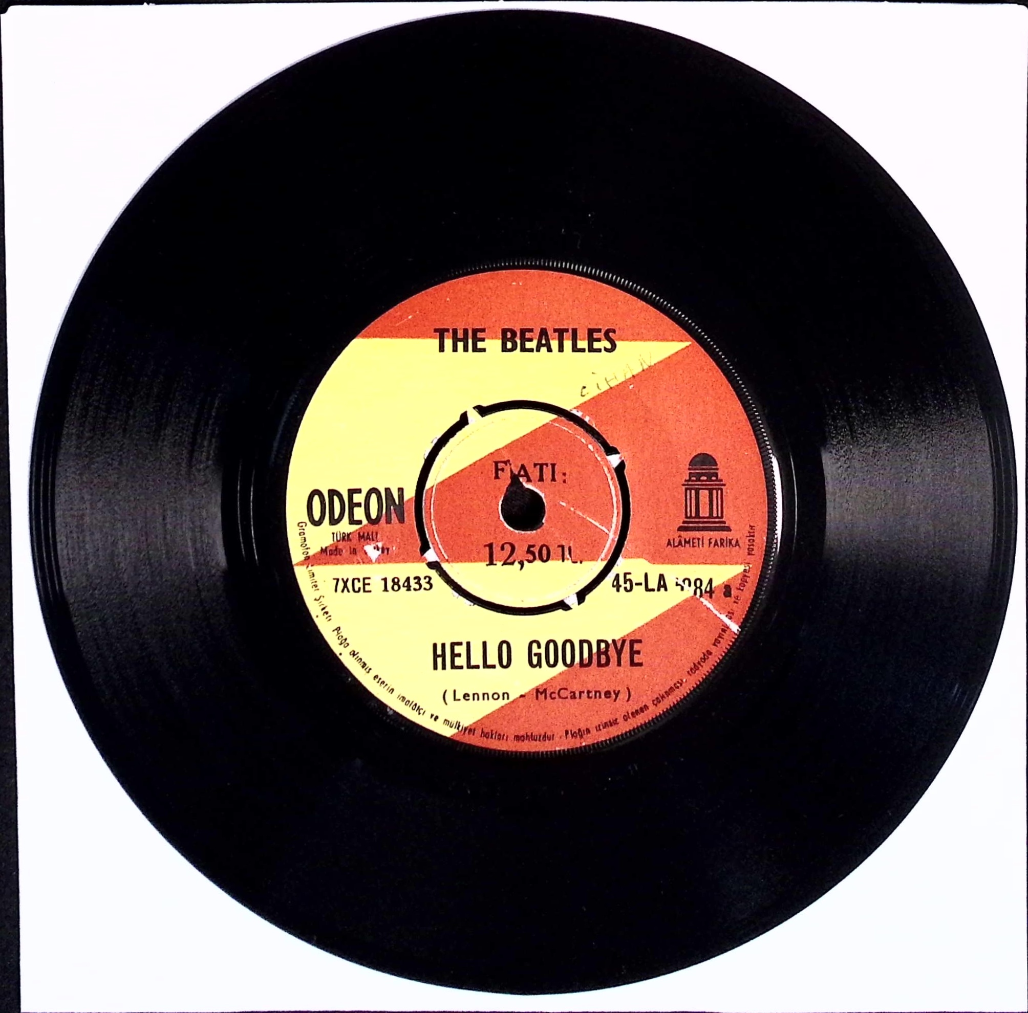 The Beatles - Hello Goodbye / I Am the Walrus (Turkey)