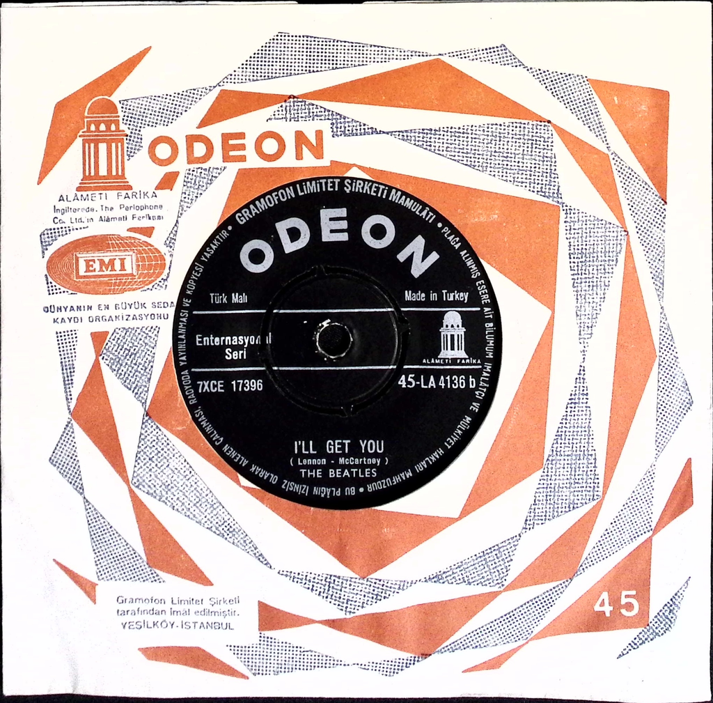 The Beatles - She Loves You / I’ll Get You (Turkey)