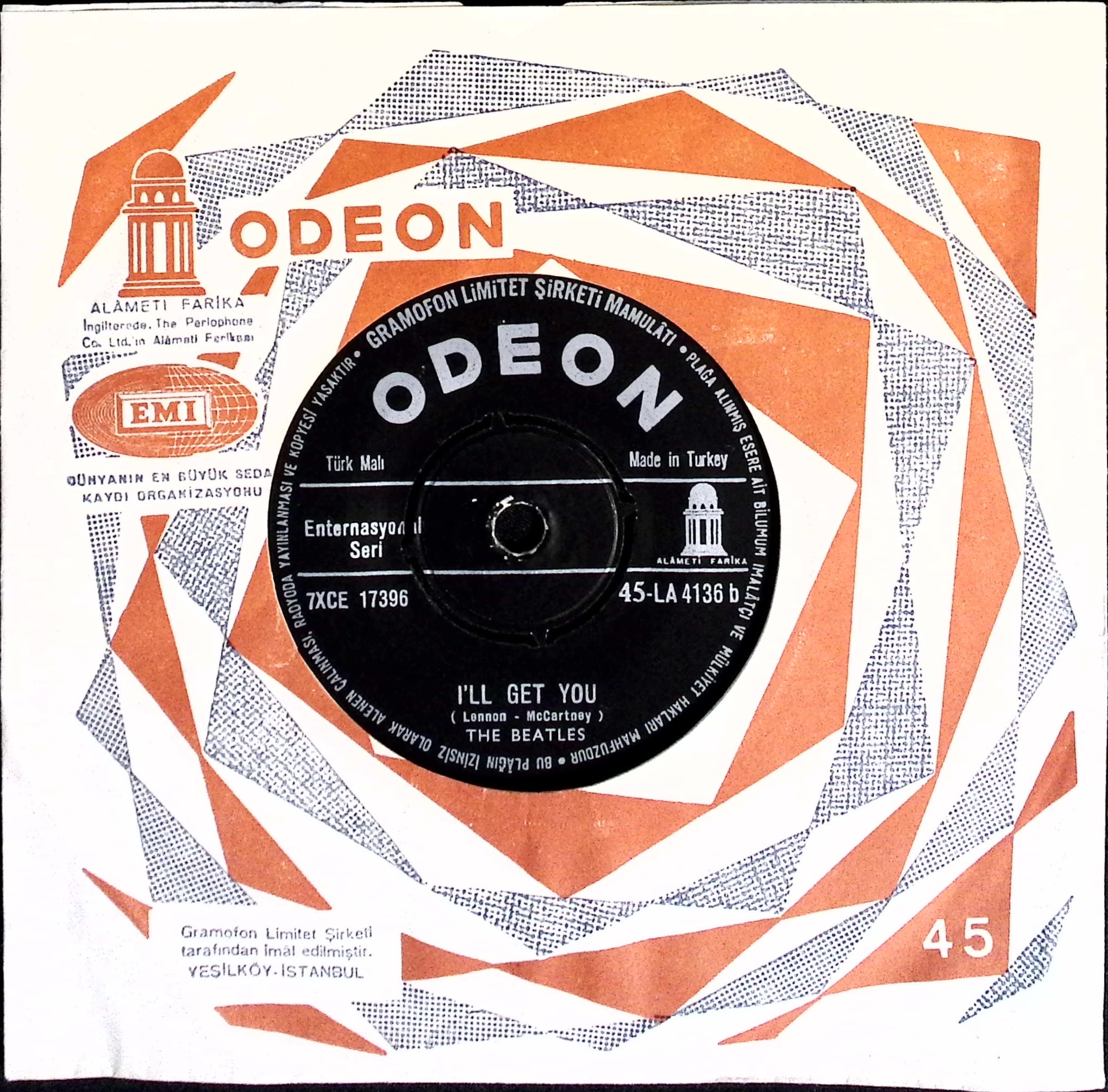 The Beatles - She Loves You / I’ll Get You (Turkey)