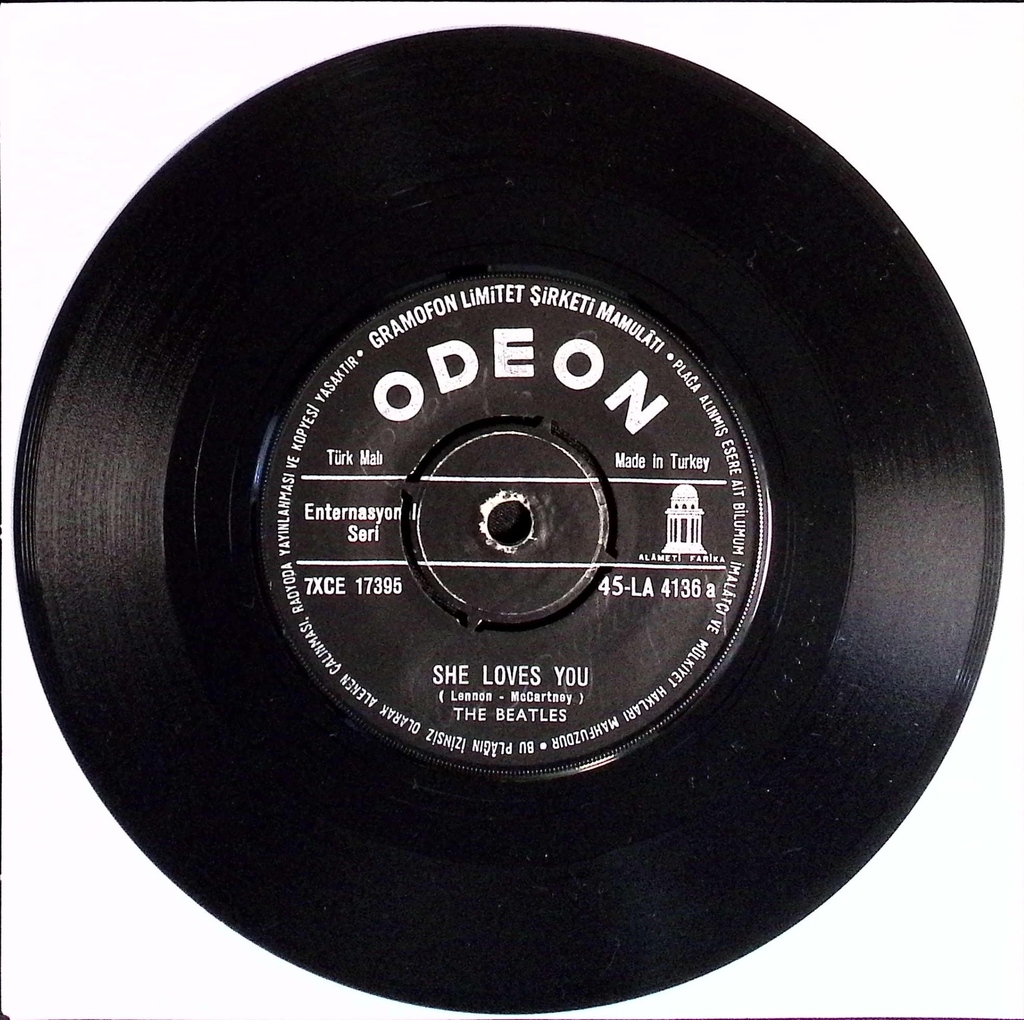 The Beatles - She Loves You / I’ll Get You (Turkey)