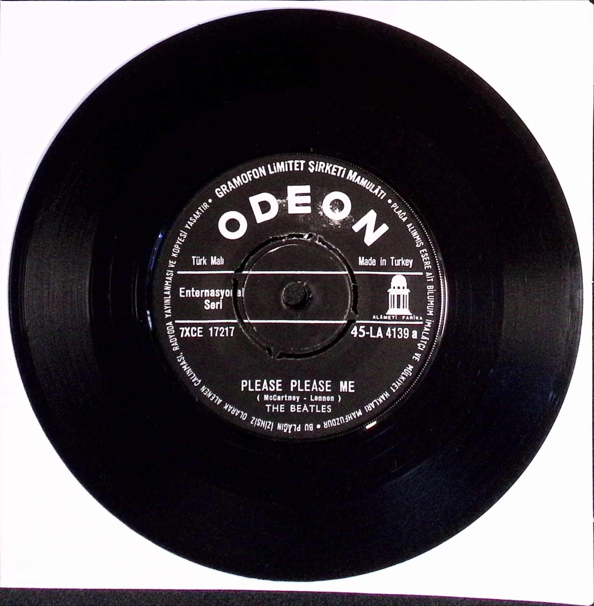 The Beatles - Please Please Me / Ask Me Why (Turkey)