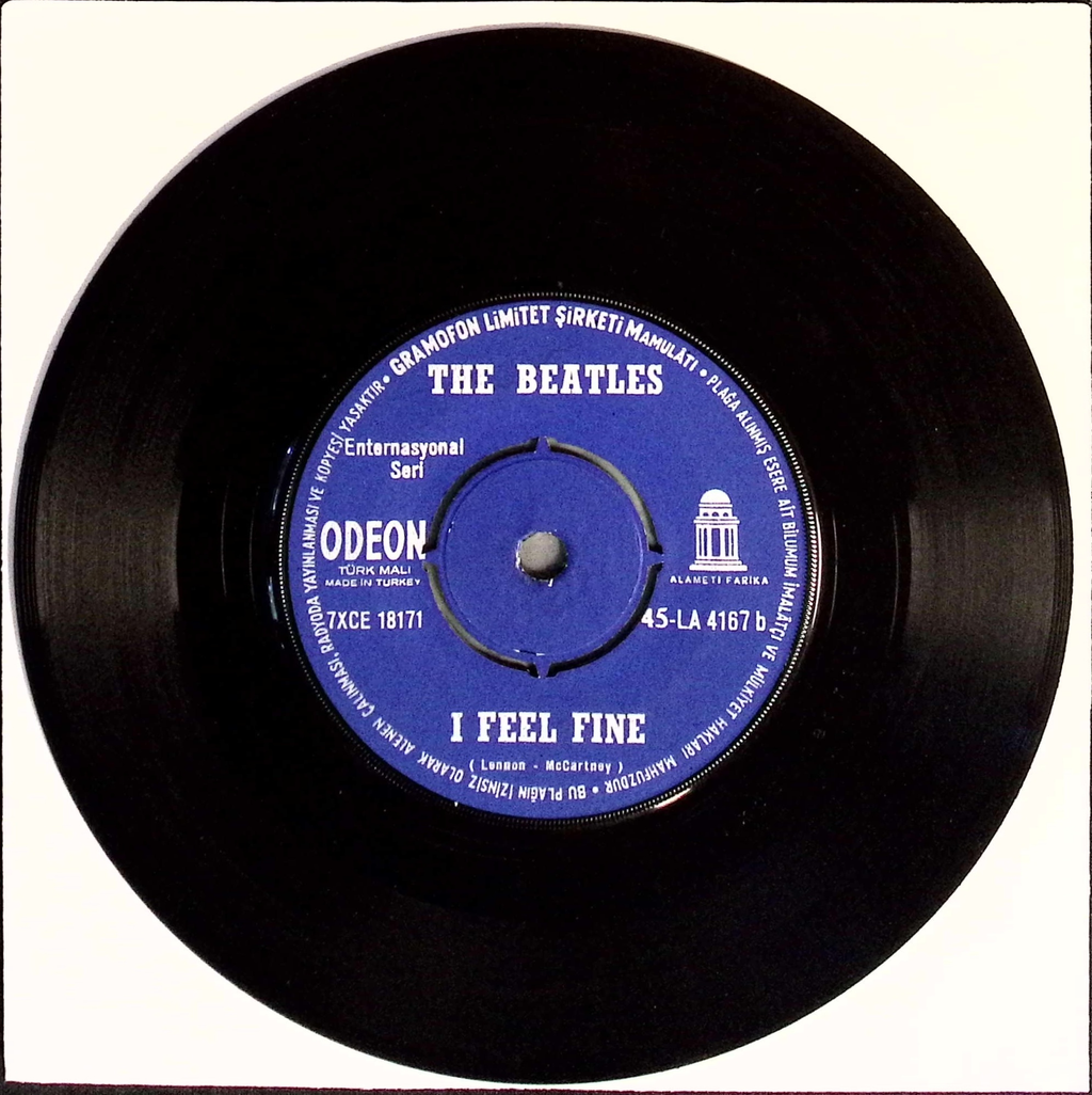 The Beatles - She Is A Woman / I Feel Fine (Turkey)