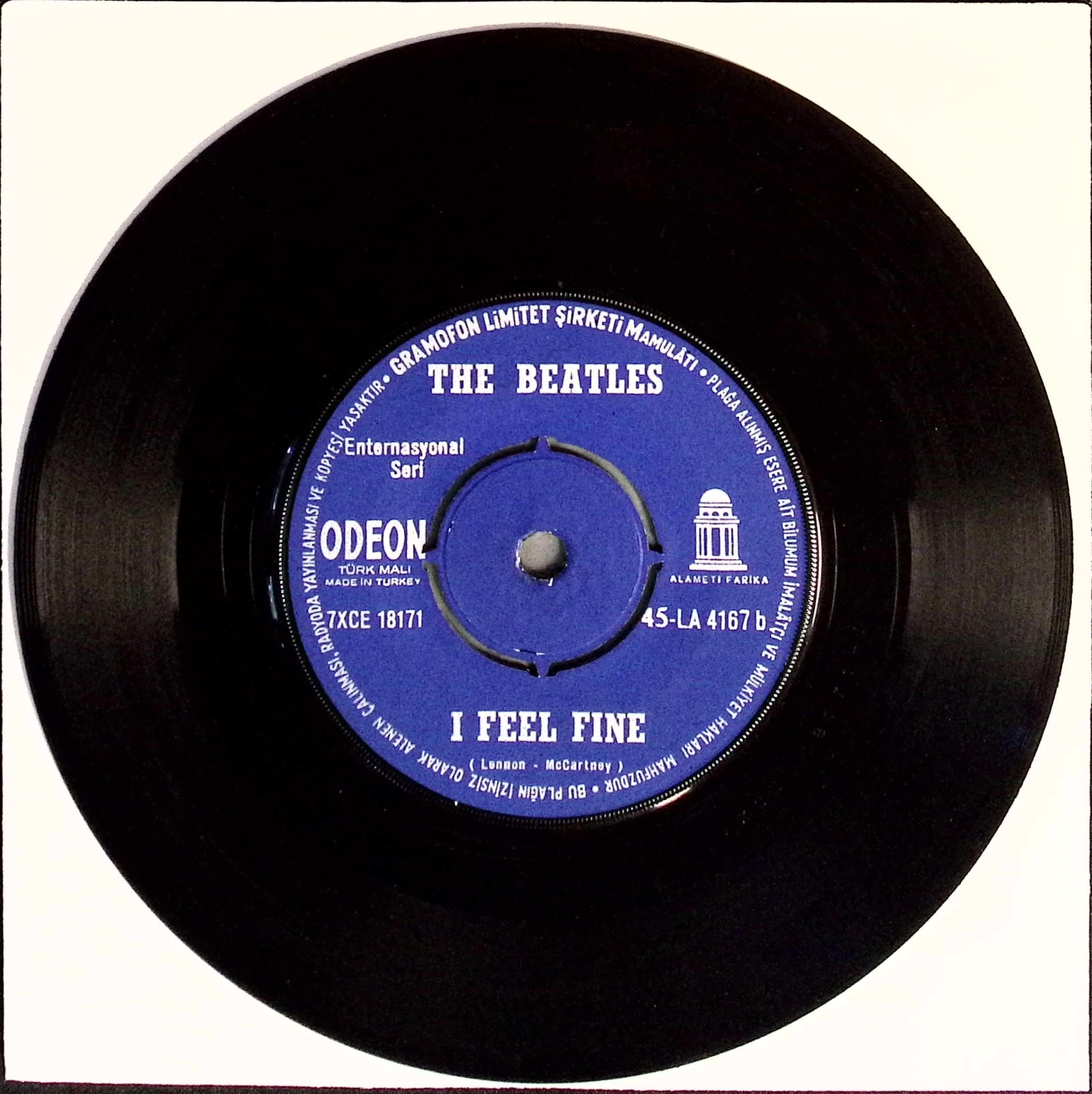 The Beatles - She Is A Woman / I Feel Fine (Turkey)