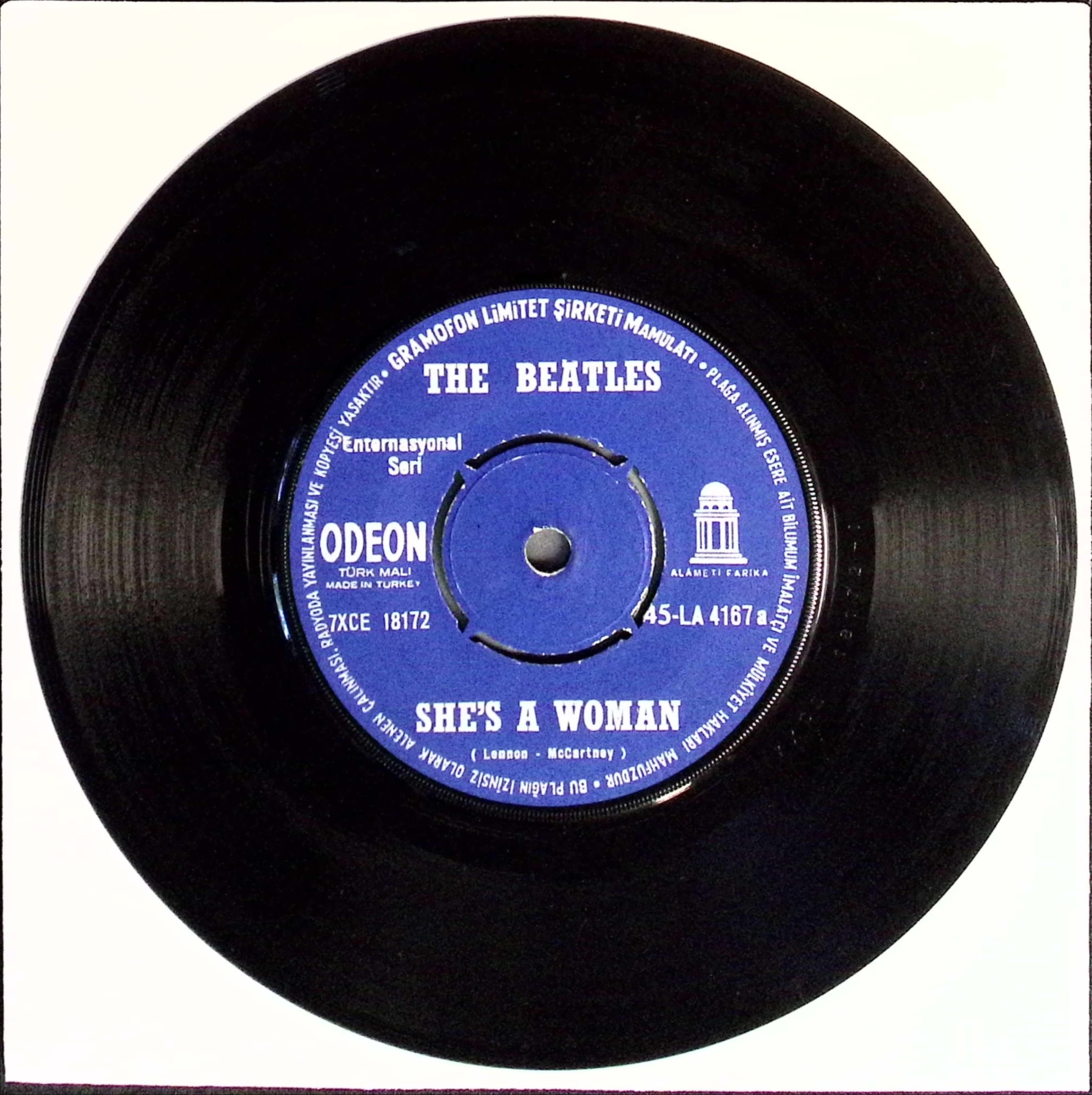 The Beatles - She Is A Woman / I Feel Fine (Turkey)