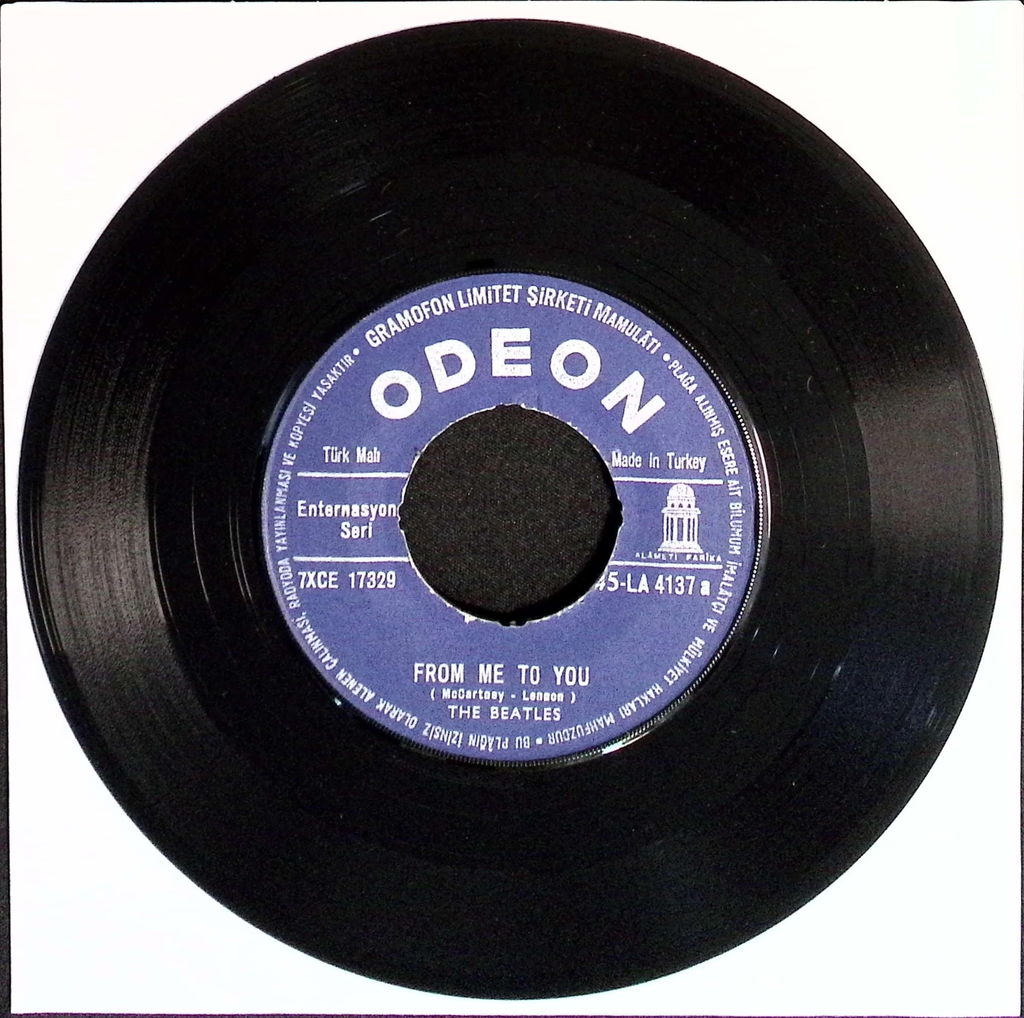 The Beatles - From Me To You / Thank You Girl (Turkey)