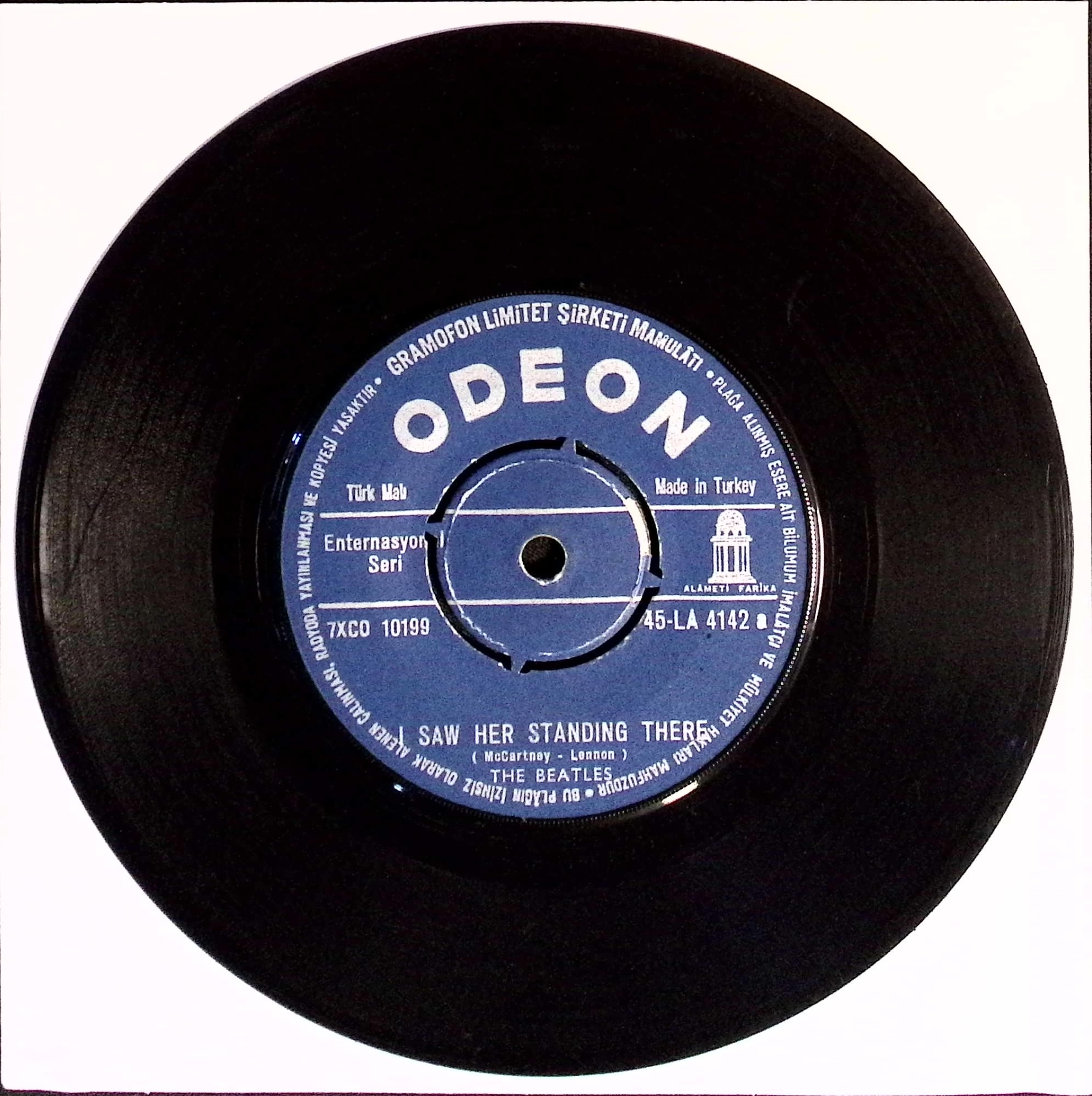 The Beatles - I Saw Her Standing There / Love Me Do (Turkey)