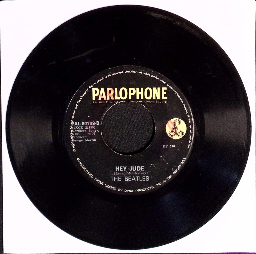 The Beatles - Hey Jude / Revolution (Philippines)