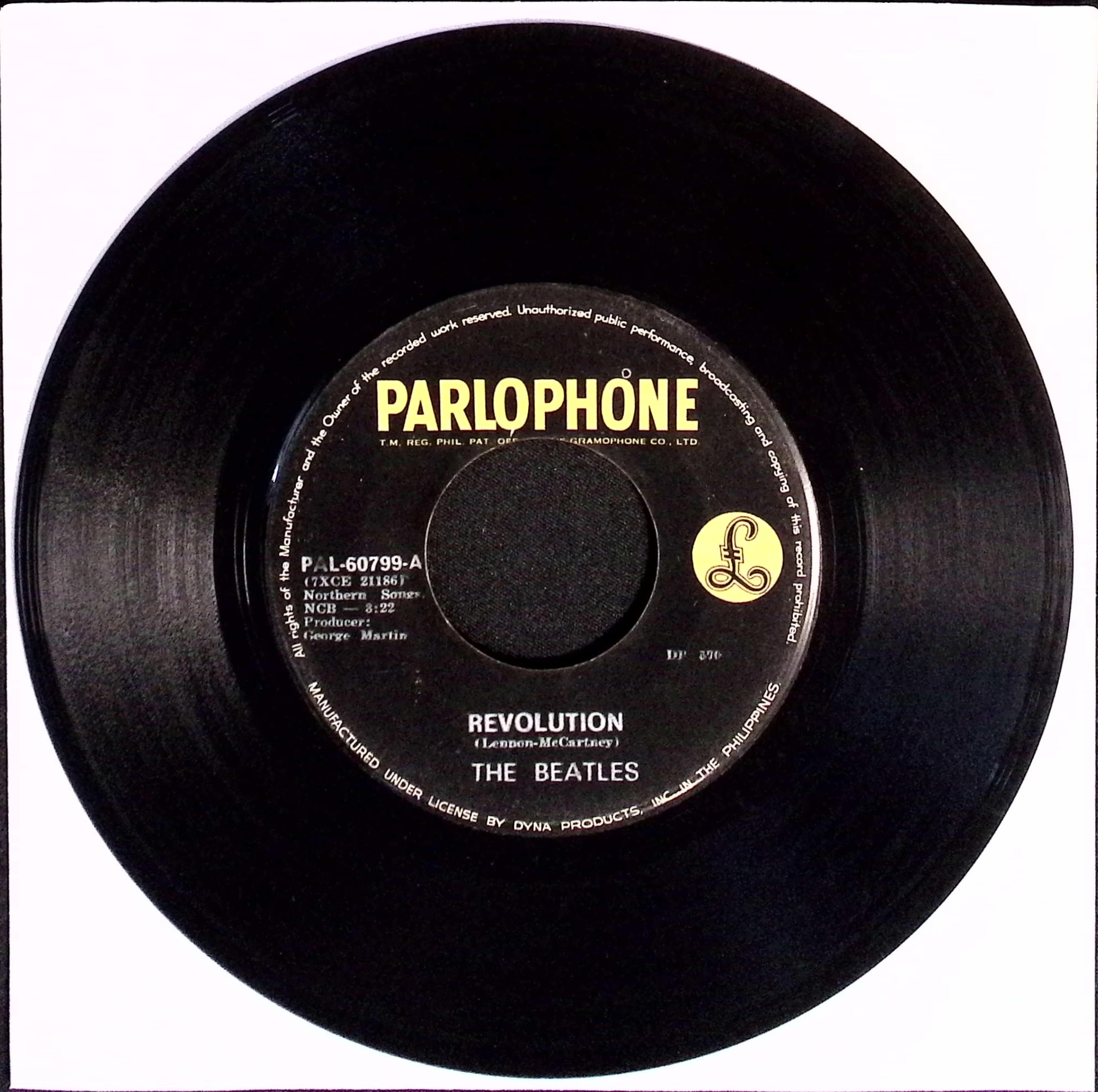 The Beatles - Hey Jude / Revolution (Philippines)