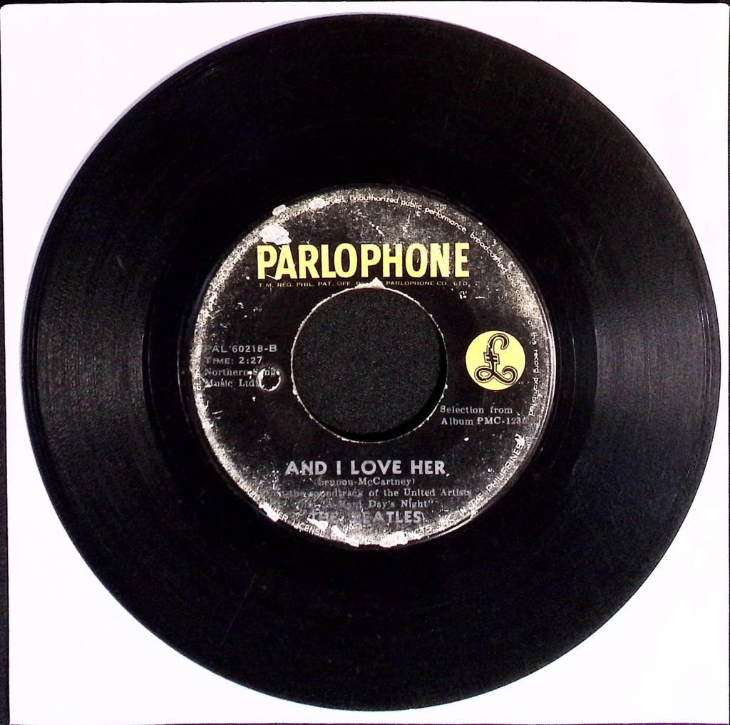 The Beatles - I Should Have Known Better / And I Love Her (Philippines)