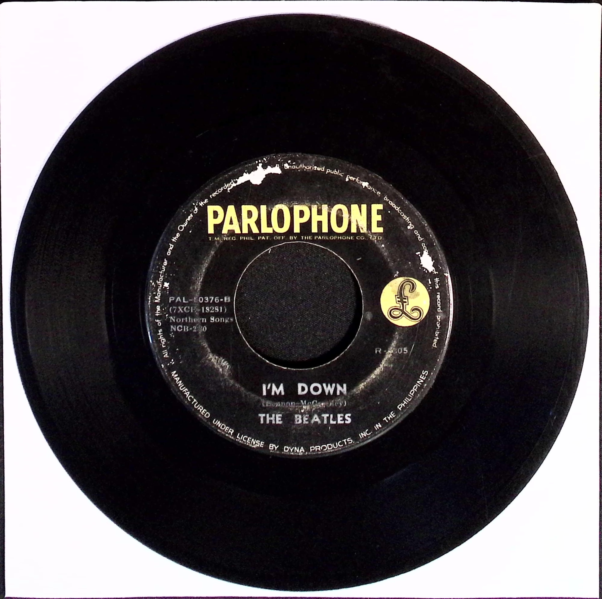 The Beatles - Help / I’m Down (Philippines)