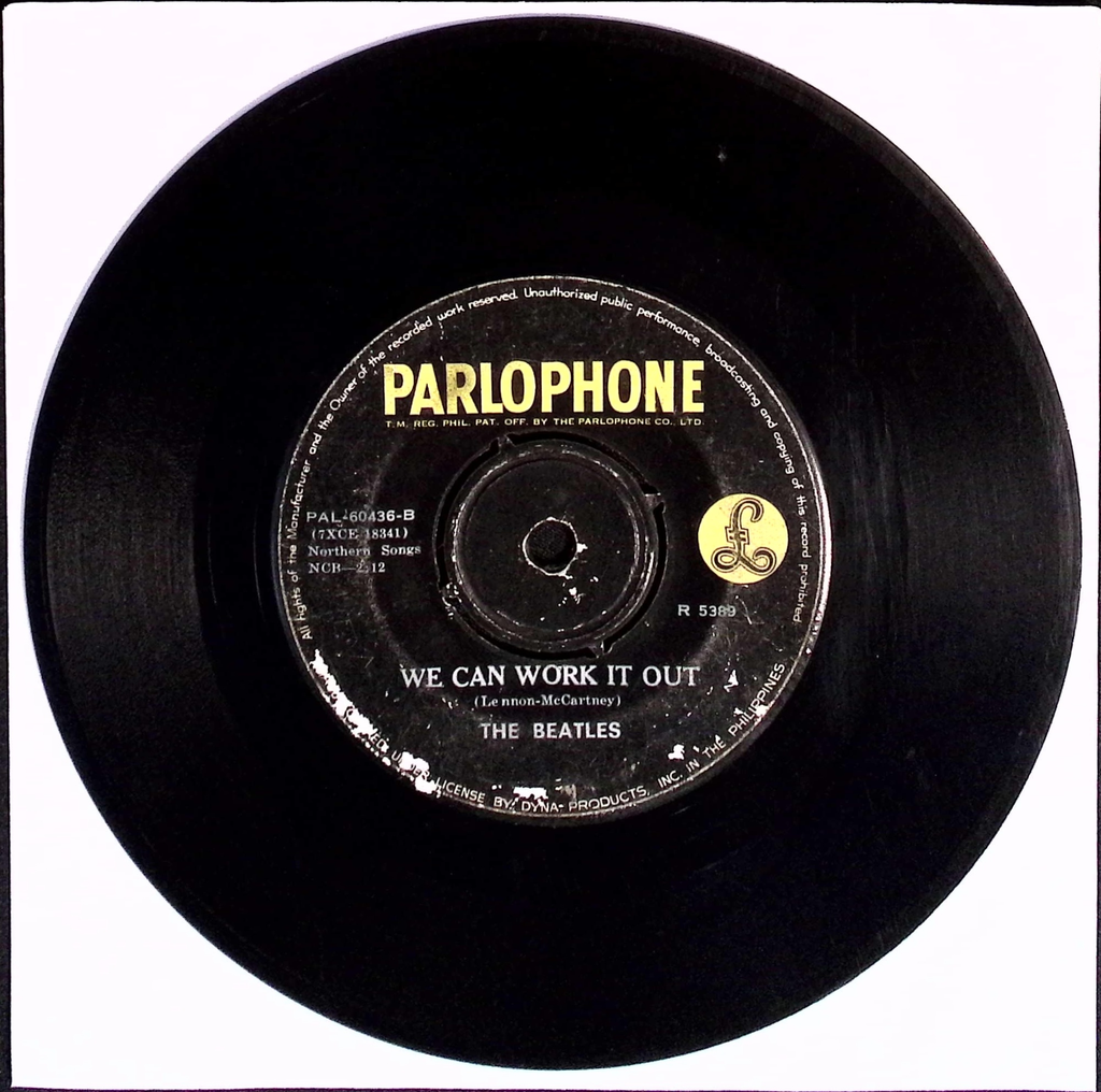 The Beatles - We Can Work It Out / Day Tripper (Philippines)