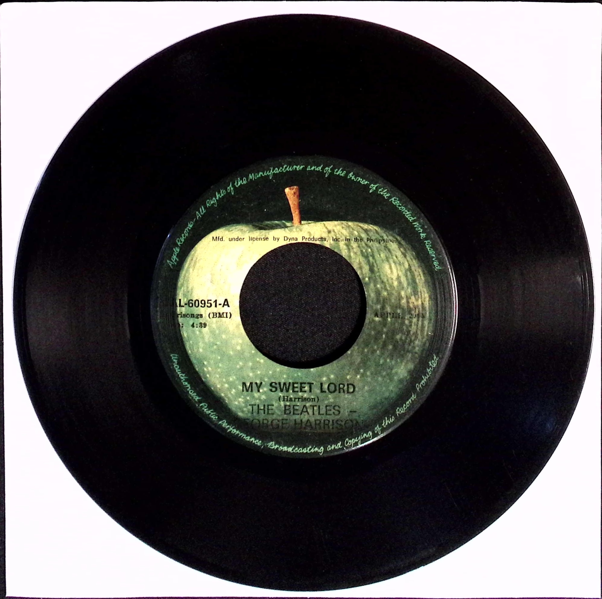 George Harrison (feat. The Beatles) - My Sweet Lord / Isn’t It A Pity (Philippines)