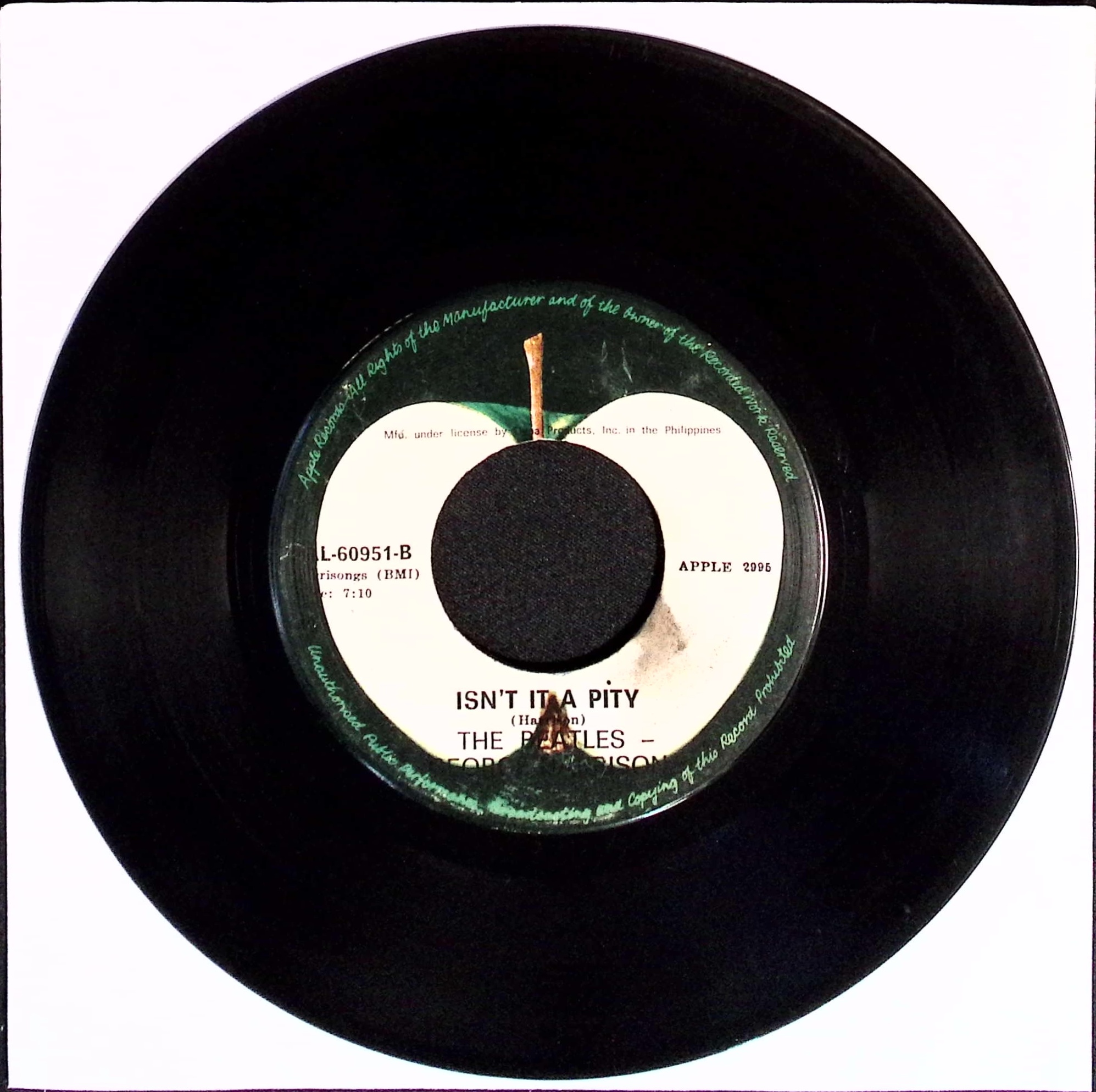 George Harrison (feat. The Beatles) - My Sweet Lord / Isn’t It A Pity (Philippines)