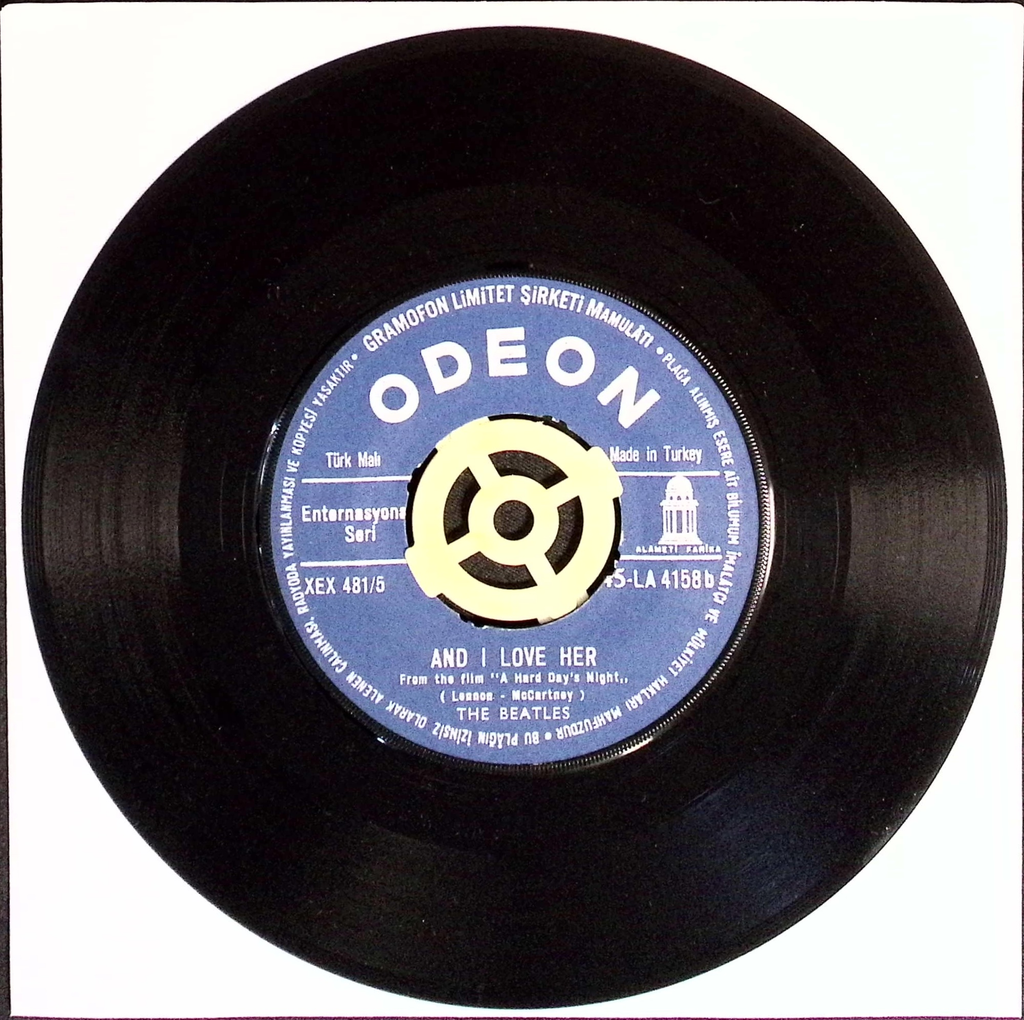 The Beatles - I’m Happy Just To Dance With You / And I Love Her (Turkey)