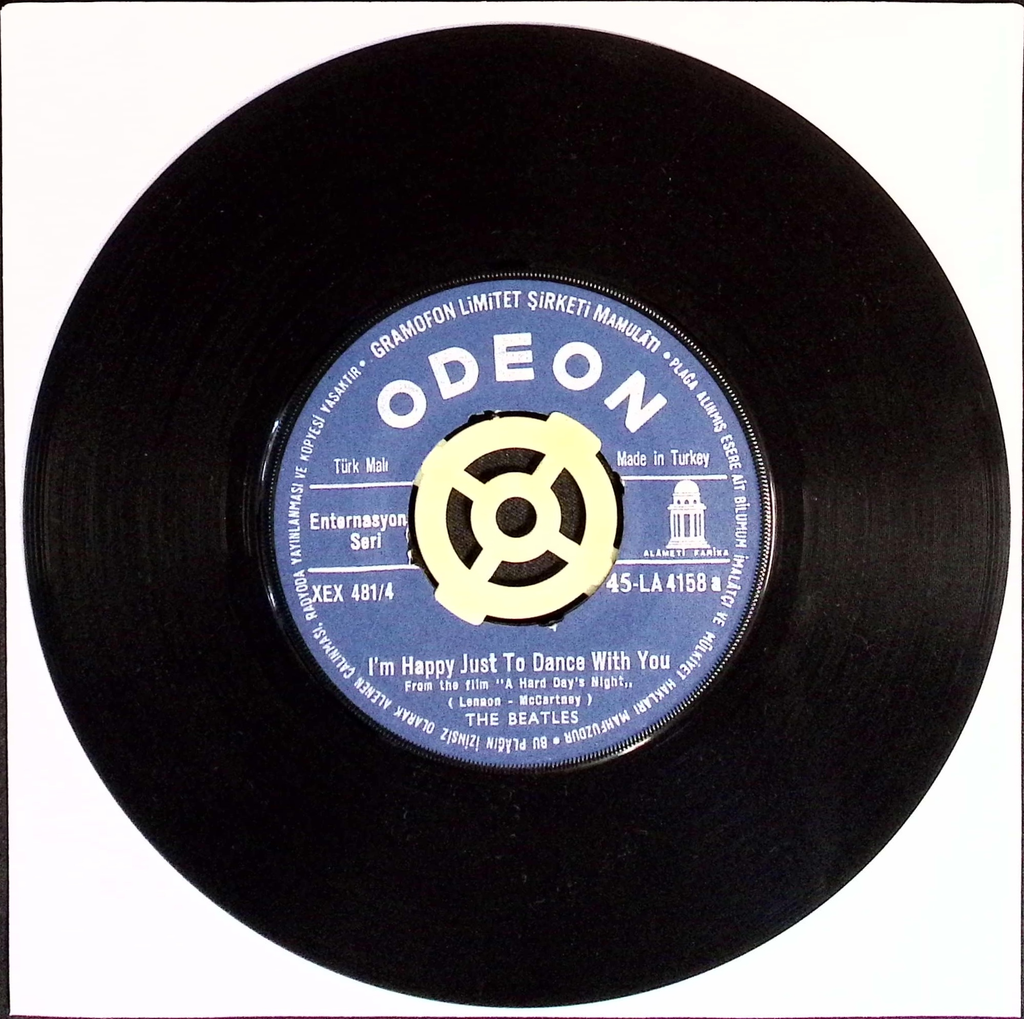 The Beatles - I’m Happy Just To Dance With You / And I Love Her (Turkey)