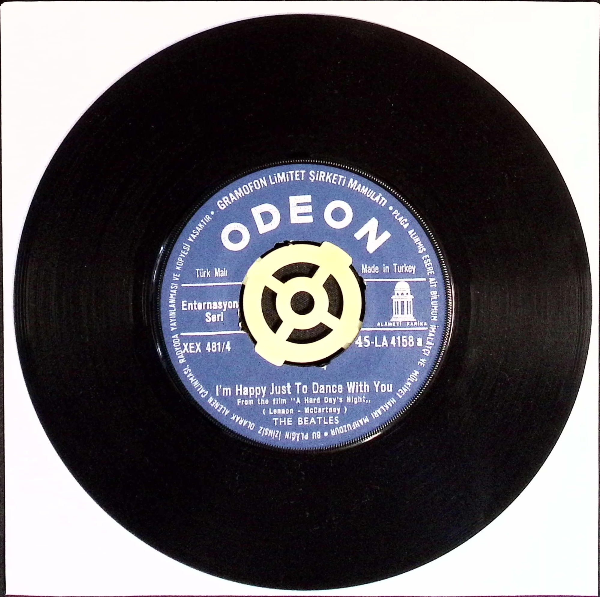 The Beatles - I’m Happy Just To Dance With You / And I Love Her (Turkey)