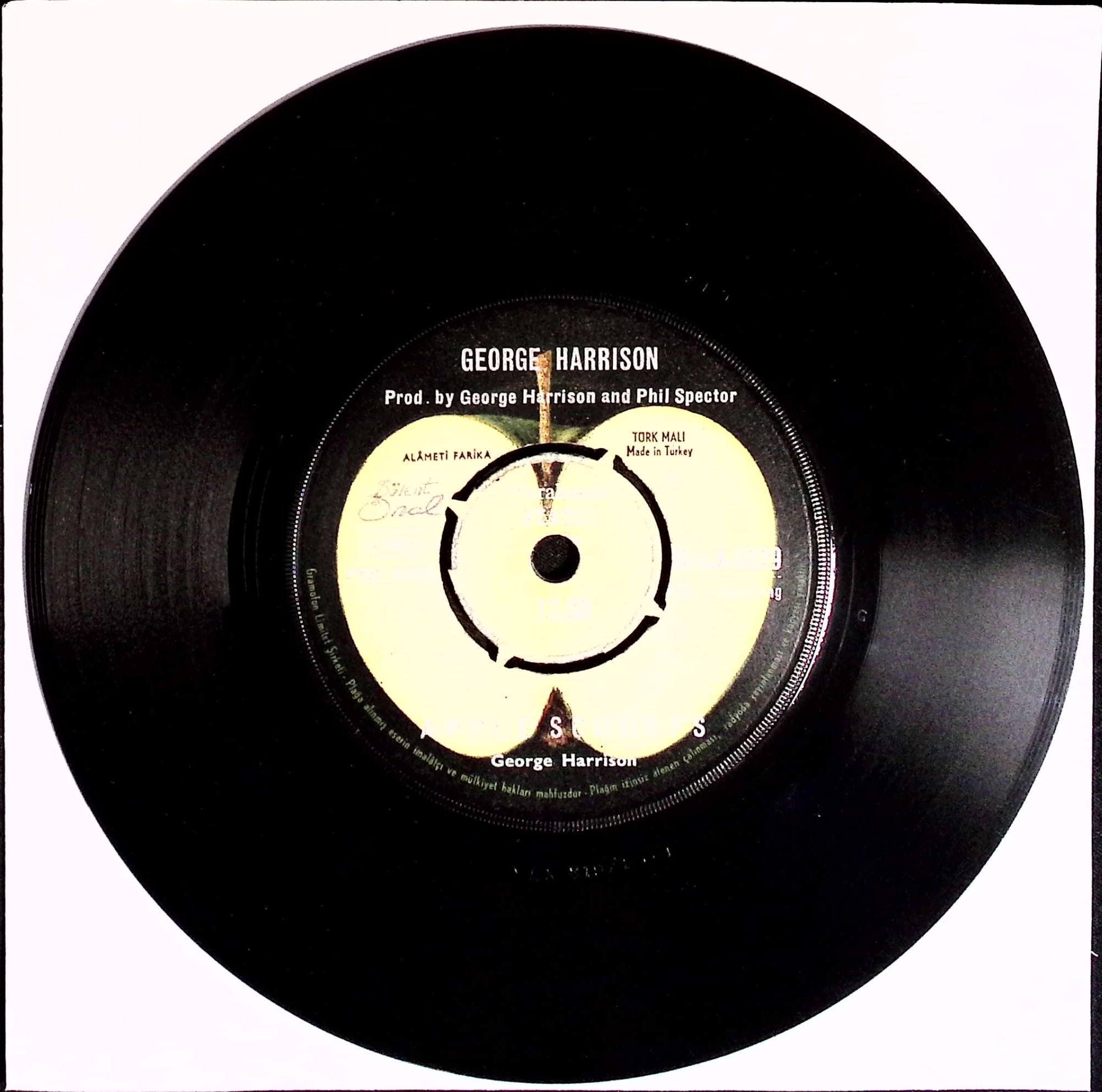 George Harrison - What Is Life / Apple Scruffs (Turkey)