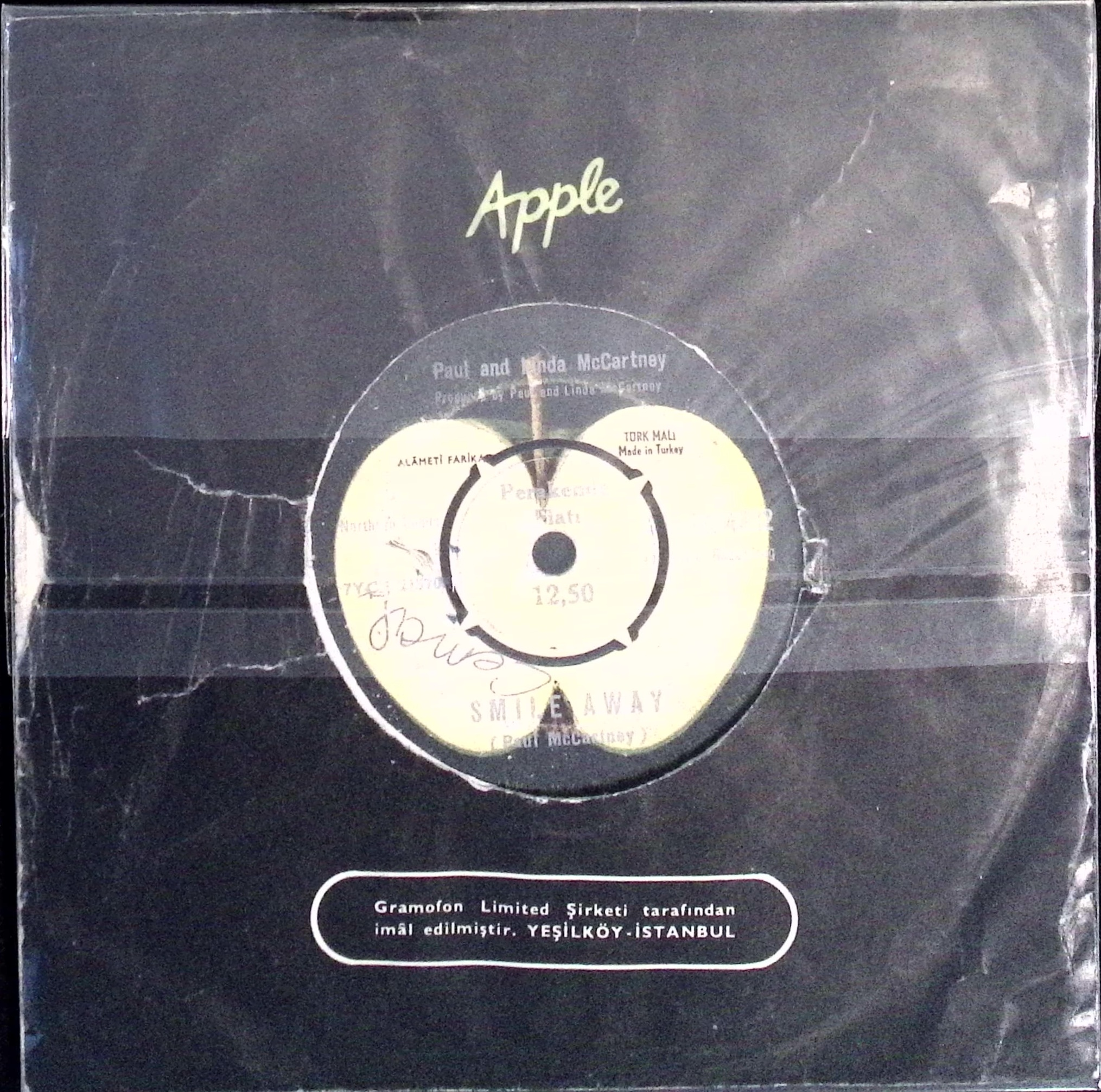 Paul McCartney - Smile Away / Eat At Home (Turkey)