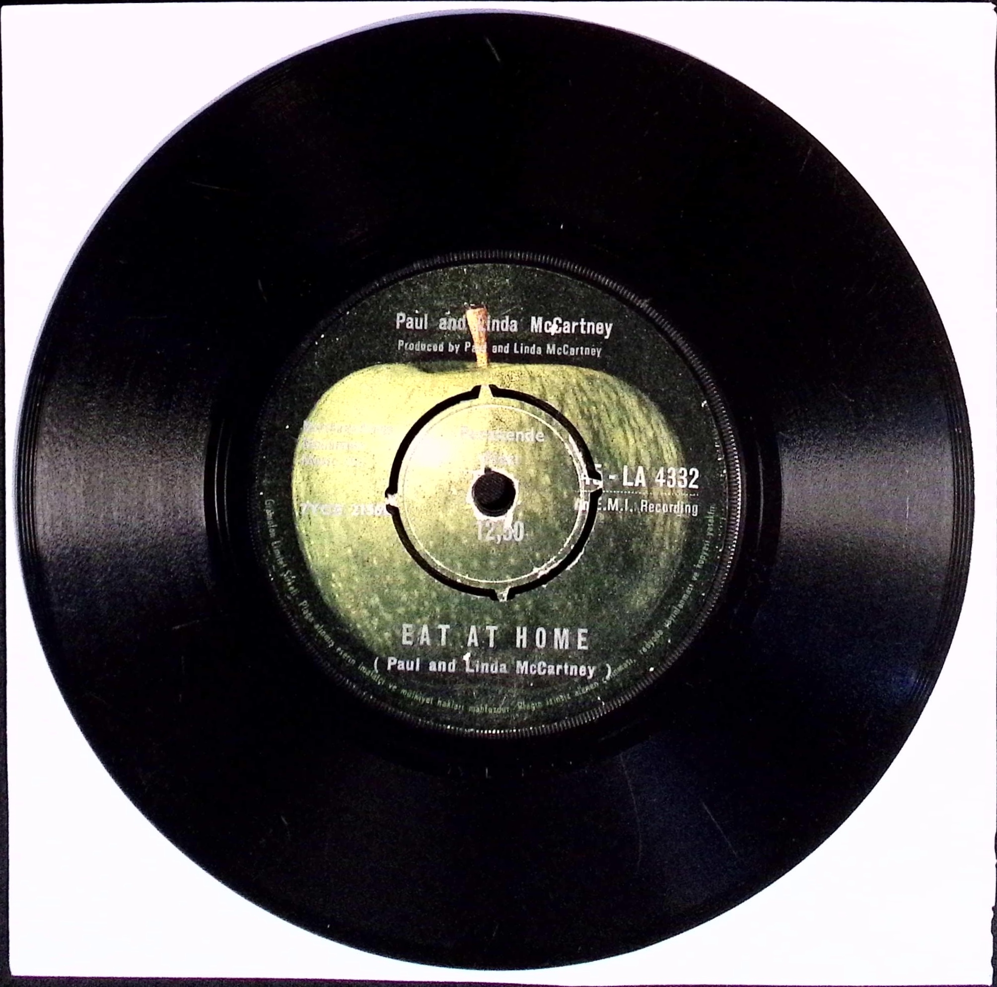 Paul McCartney - Smile Away / Eat At Home (Turkey)