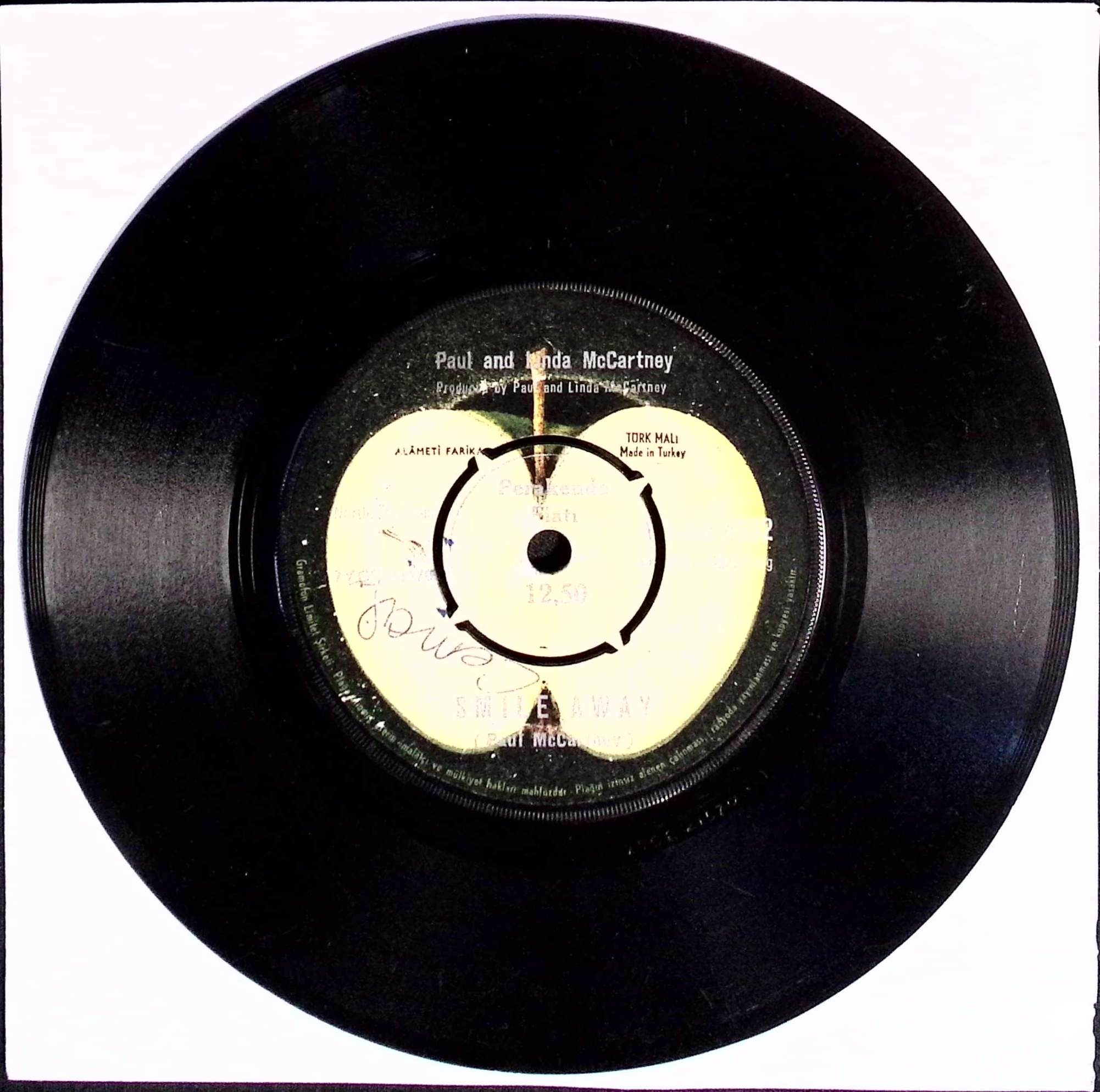 Paul McCartney - Smile Away / Eat At Home (Turkey)