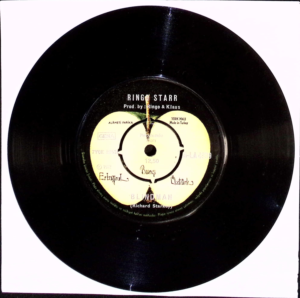 Ringo Starr - Back Off Boogaloo / Blindman (Turkey)