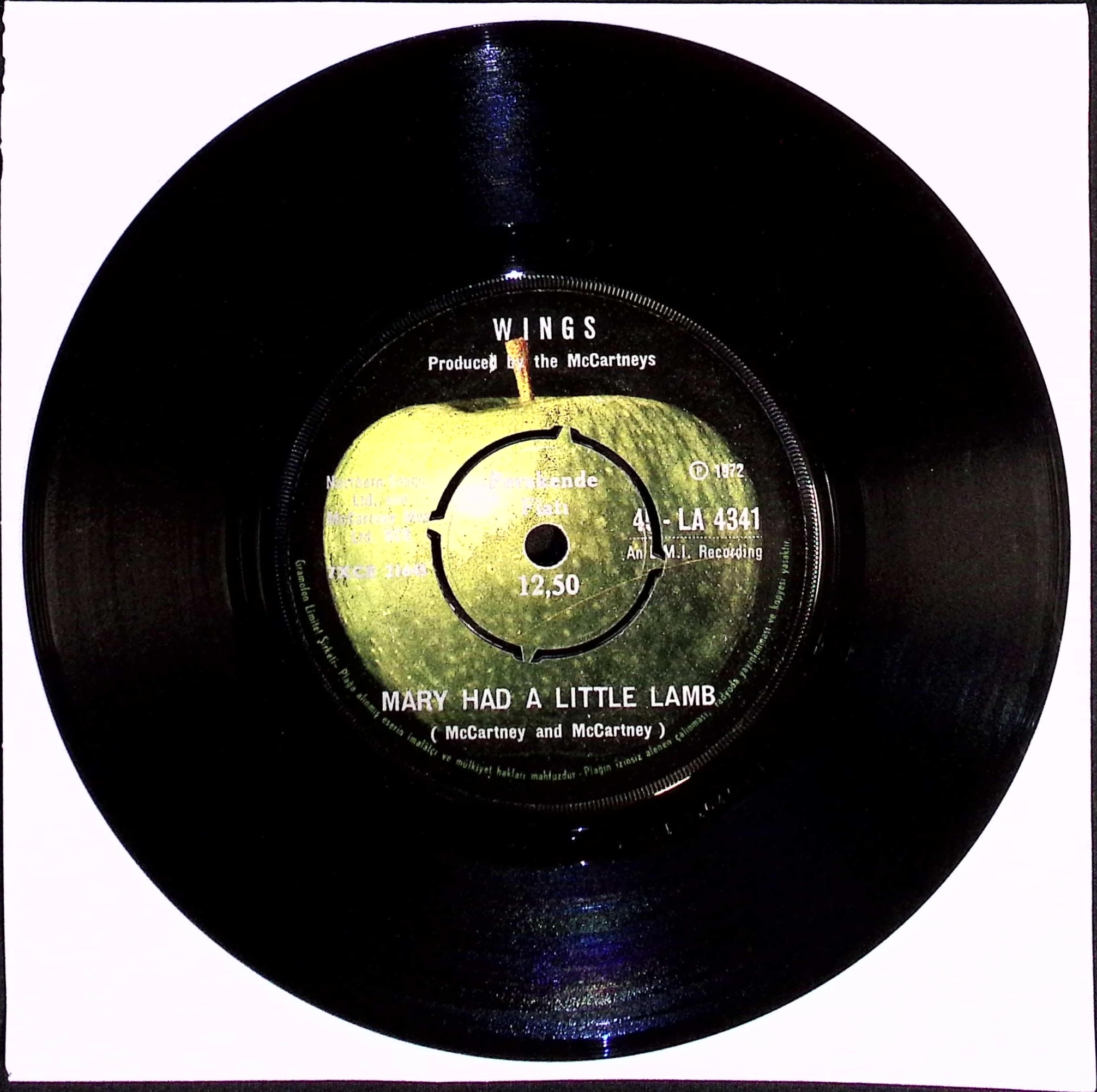 Wings - Mary Had A Little Lamb (Turkey)