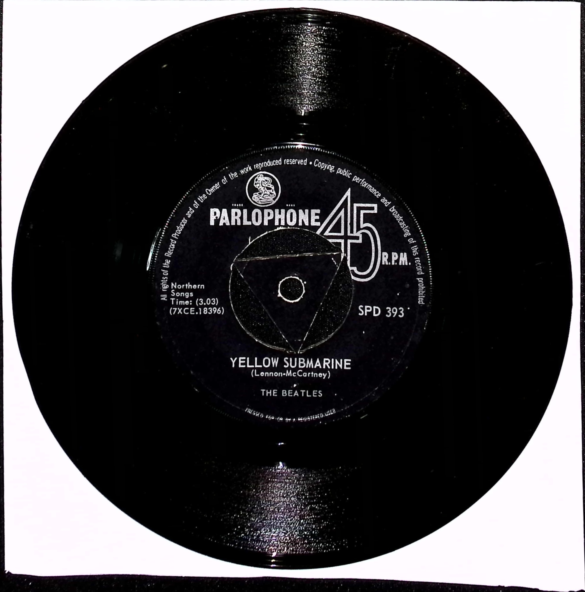 The Beatles - Eleanor Rigby / Yellow Submarine (South Rhodesia)