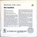 The Beatles - Beatles For Sale (EP) (Singapore)