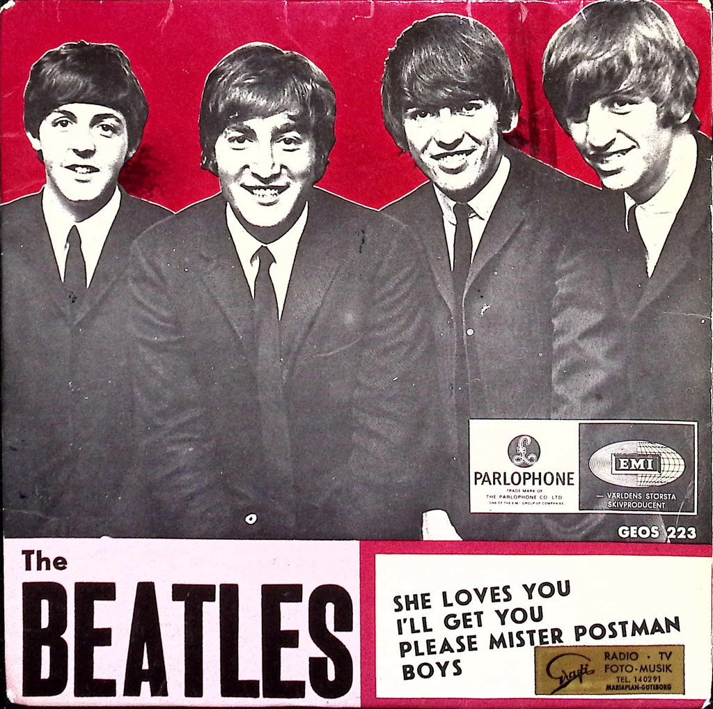 The Beatles - She Loves You (Sweden)